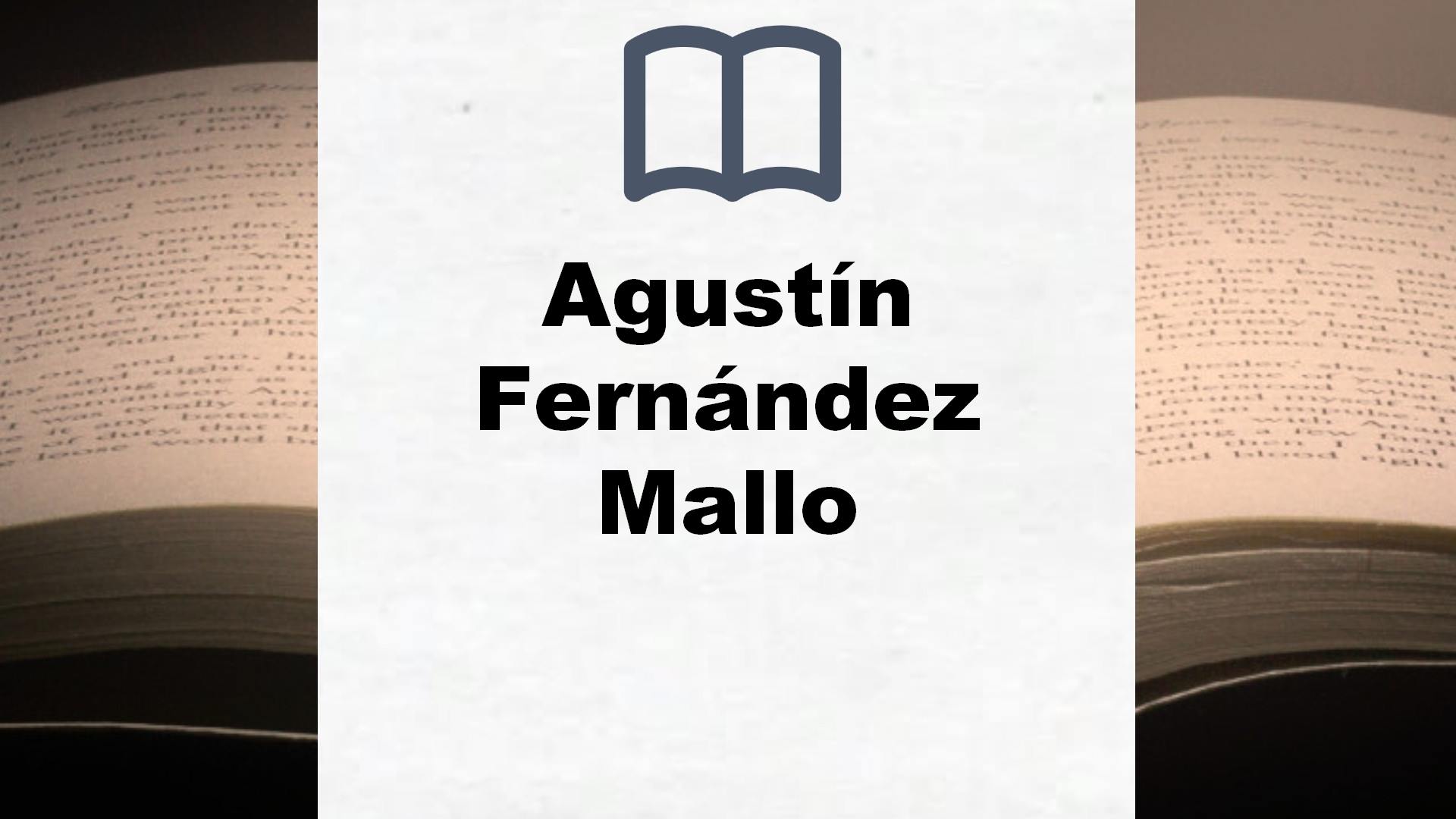 Libros Agustín Fernández Mallo