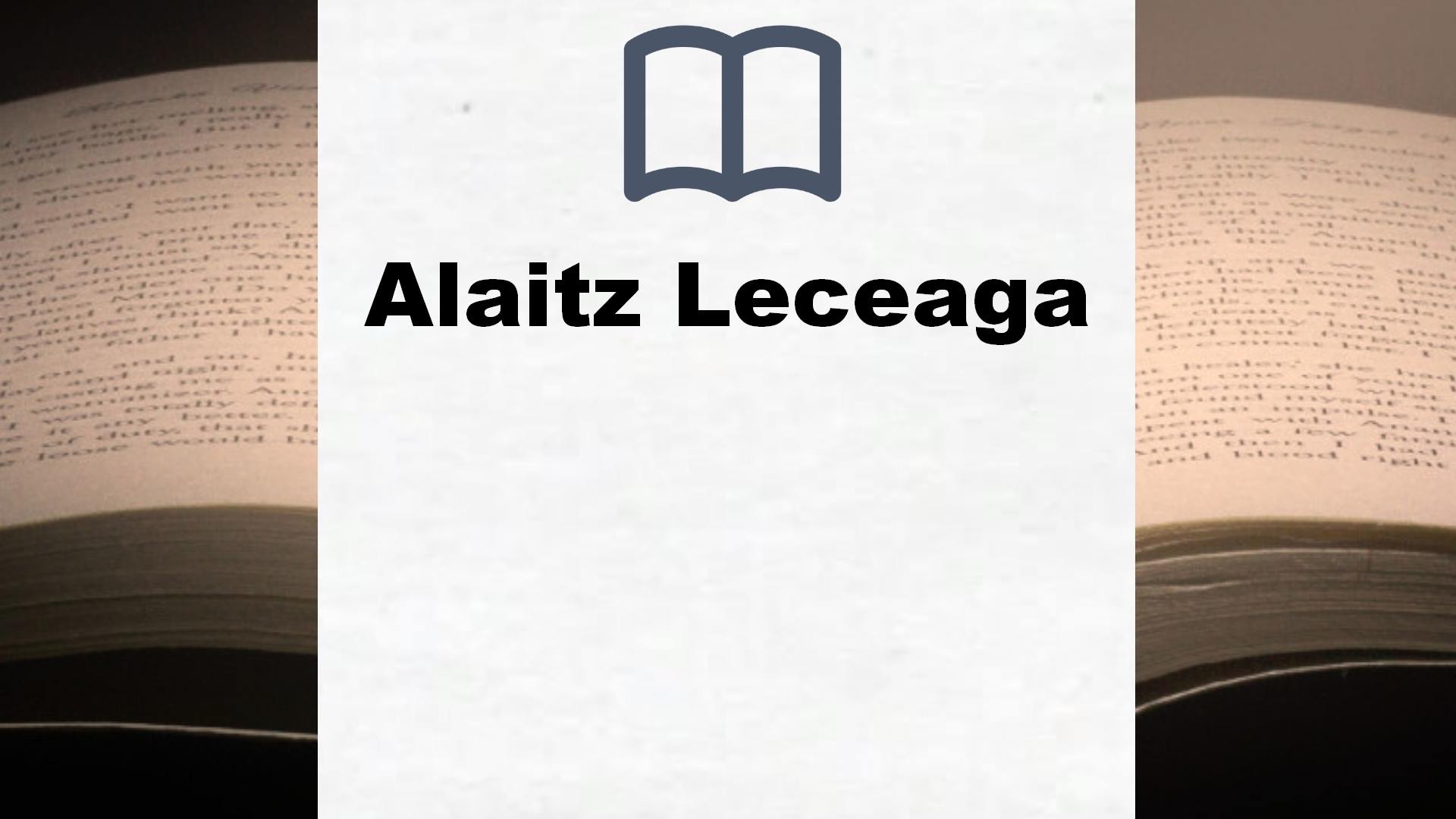 Libros Alaitz Leceaga
