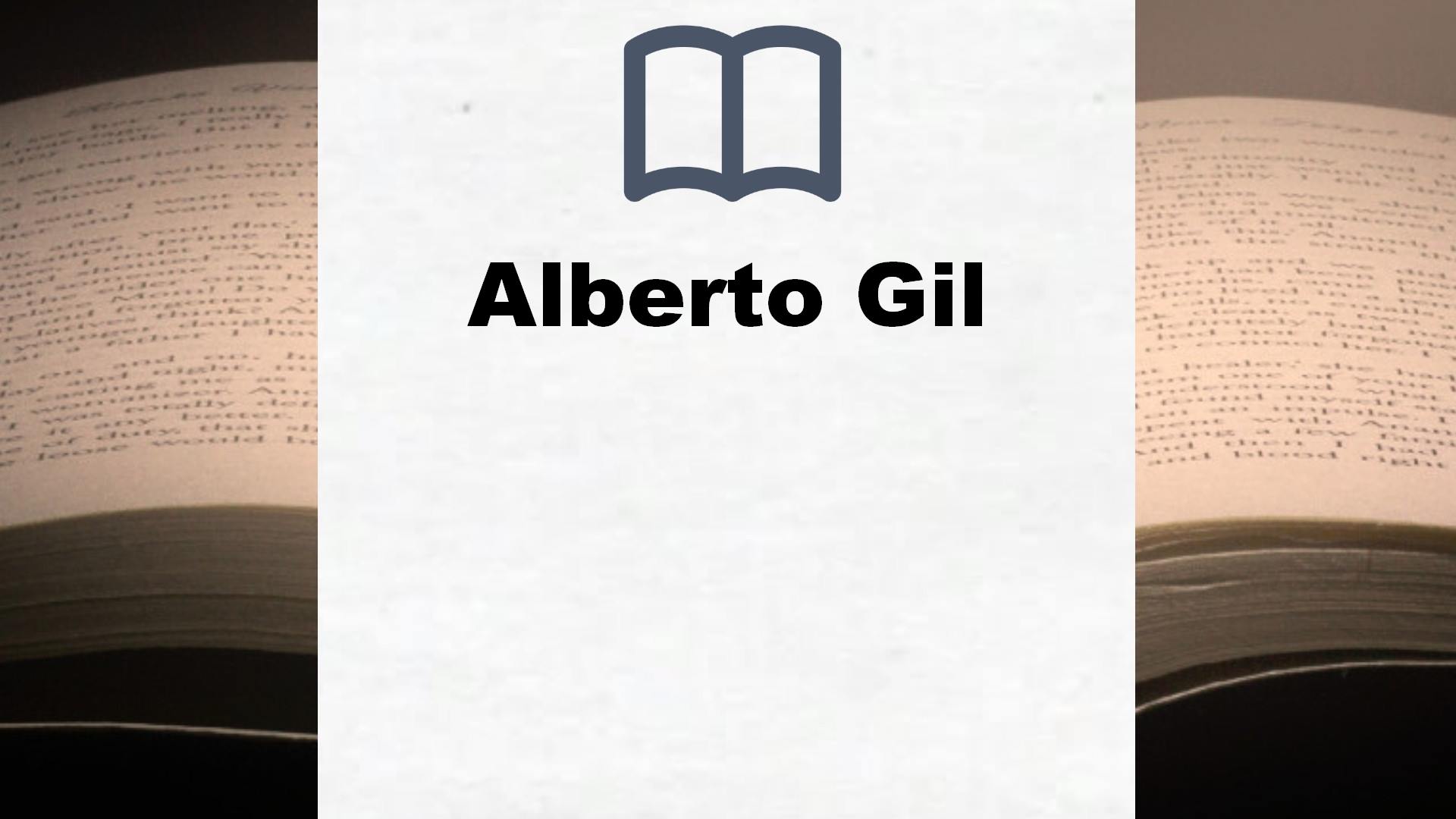 Libros Alberto Gil