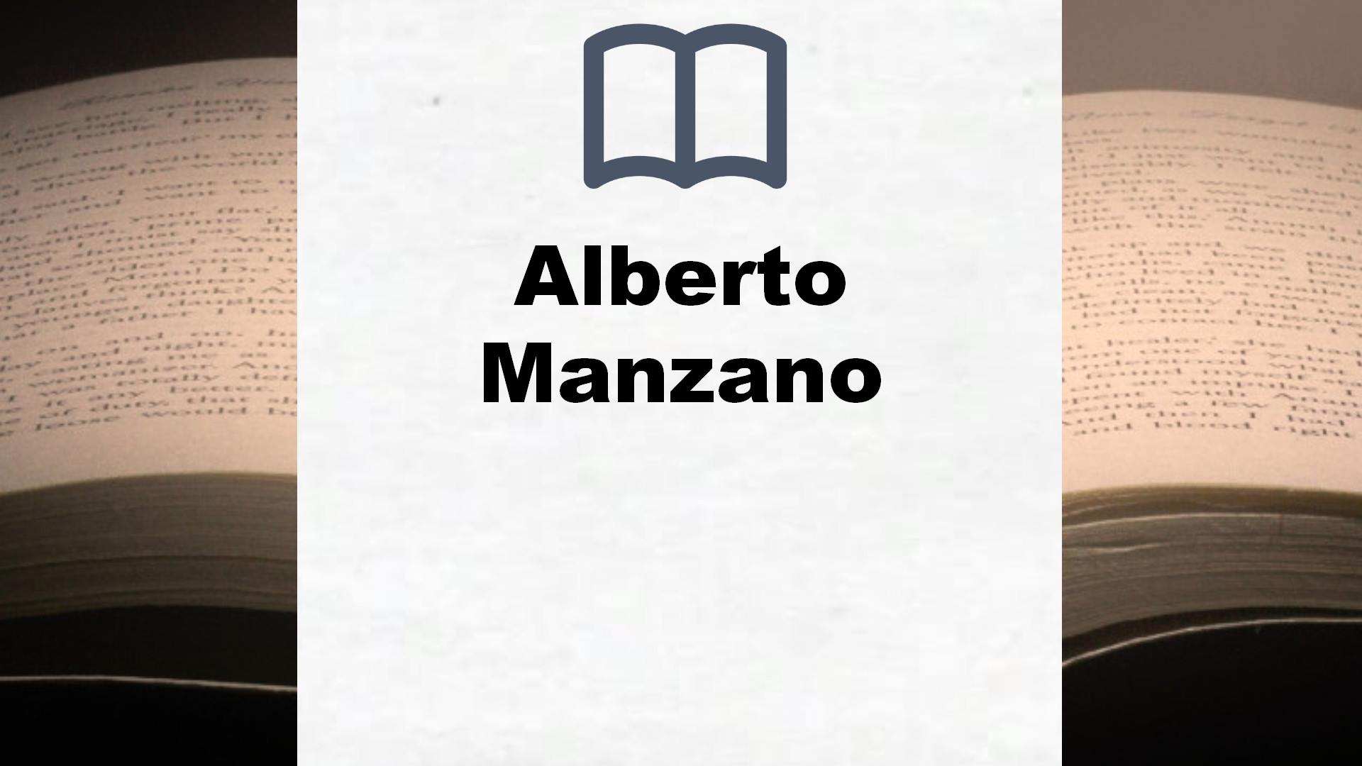 Libros Alberto Manzano