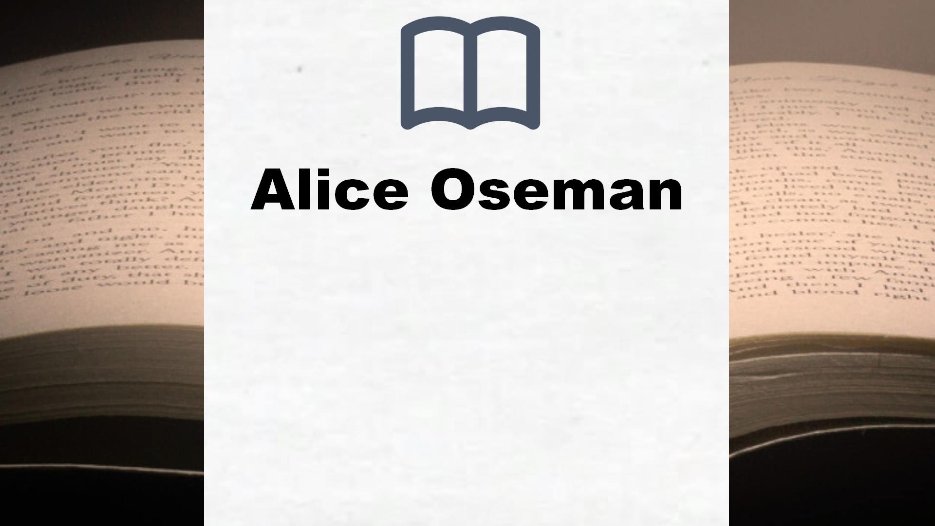 Libros Alice Oseman