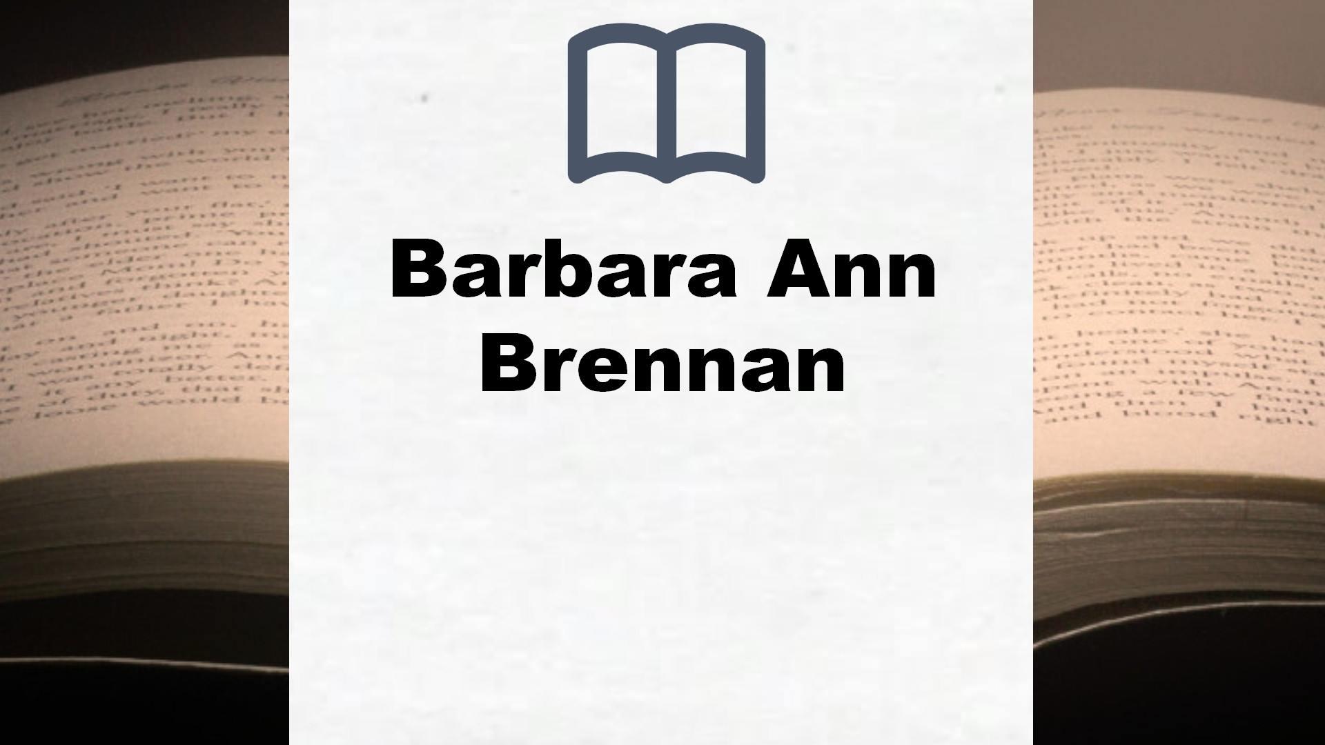 Libros Barbara Ann Brennan
