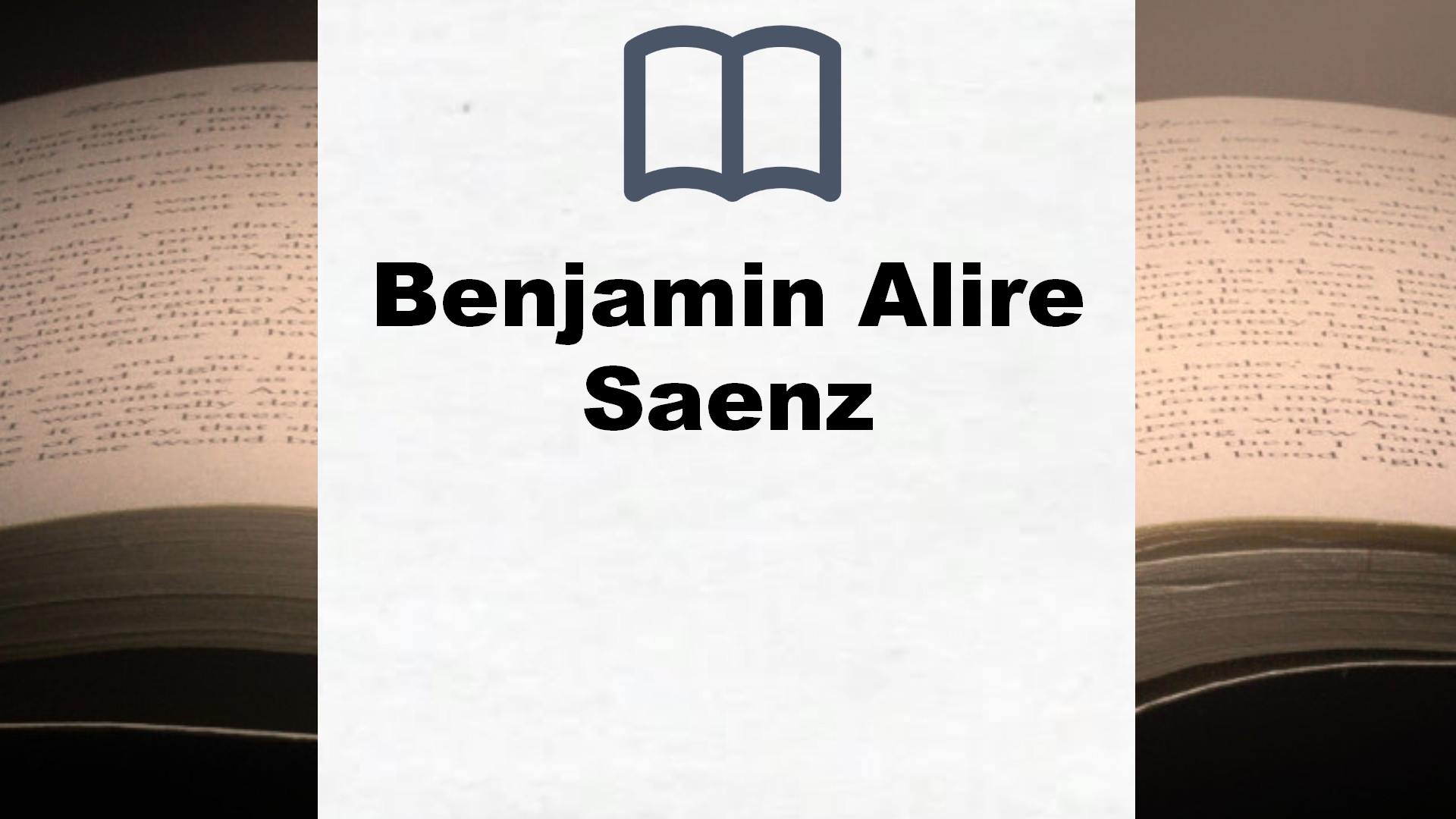 Libros Benjamin Alire Saenz