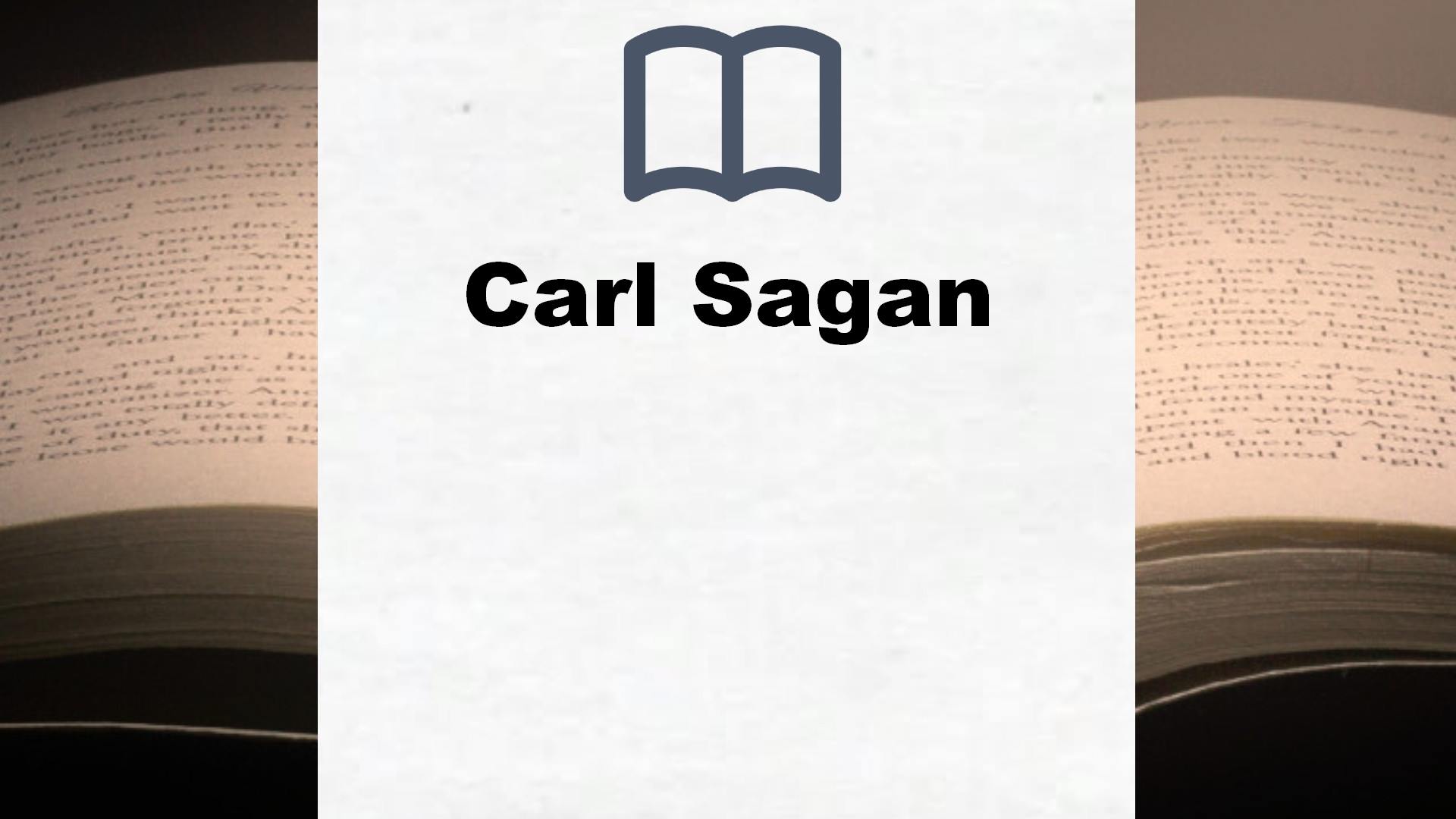 Libros Carl Sagan