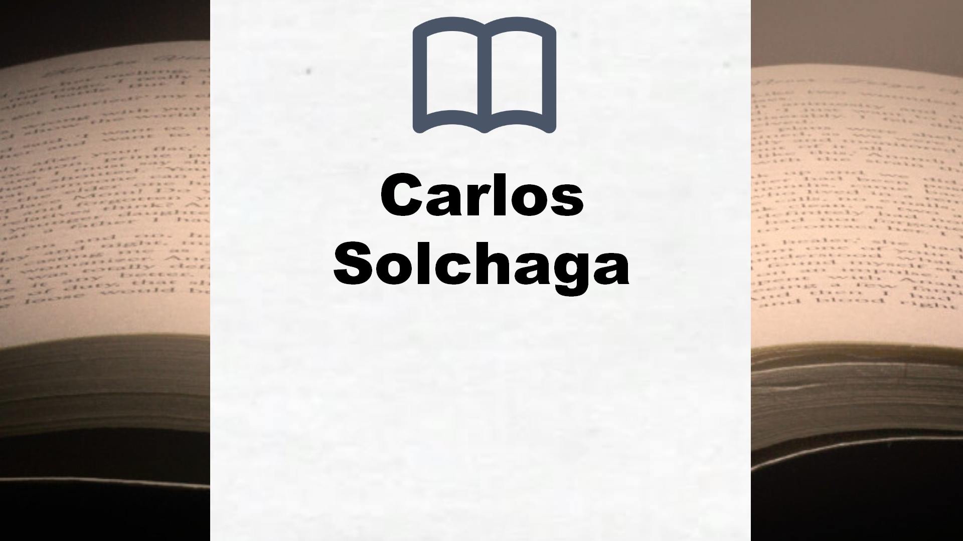 Libros Carlos Solchaga