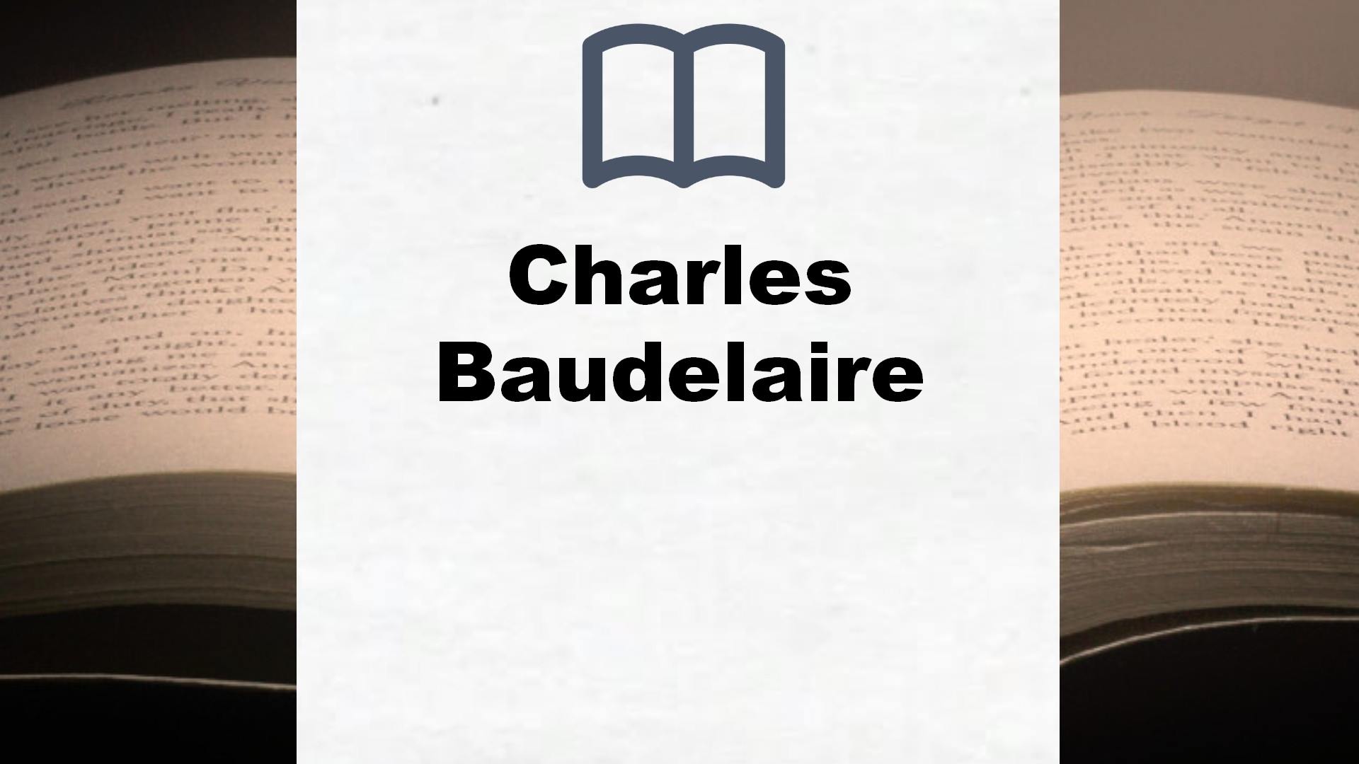 Libros Charles Baudelaire