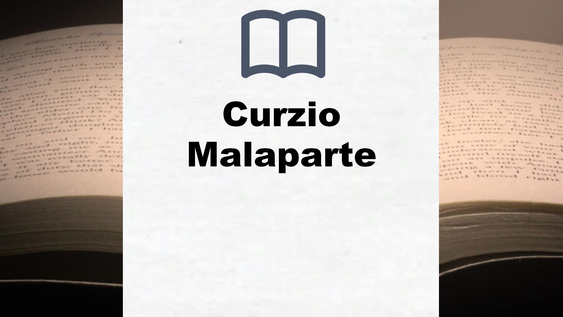 Libros Curzio Malaparte