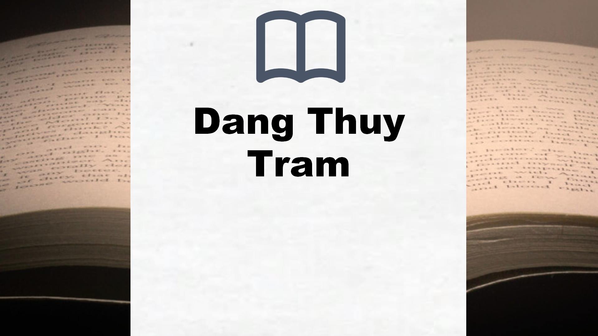 Libros Dang Thuy Tram