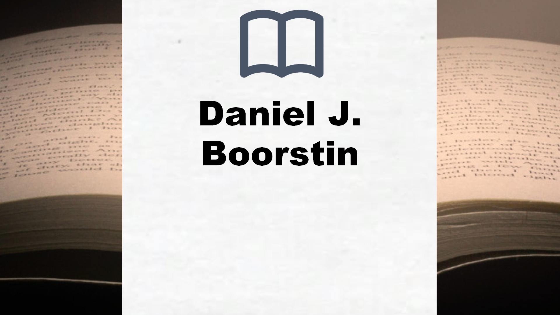 Libros Daniel J. Boorstin