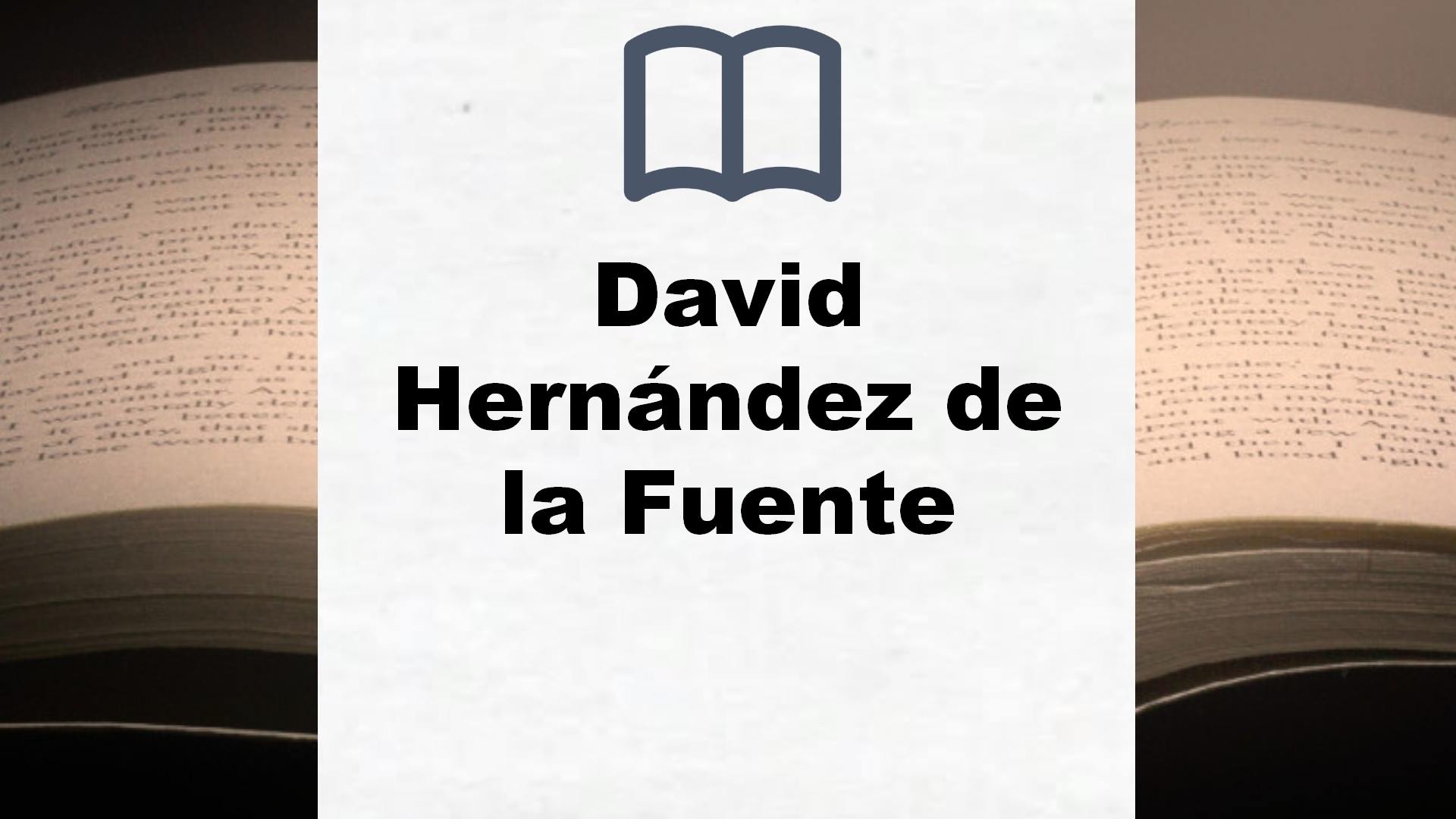 Libros David Hernández de la Fuente