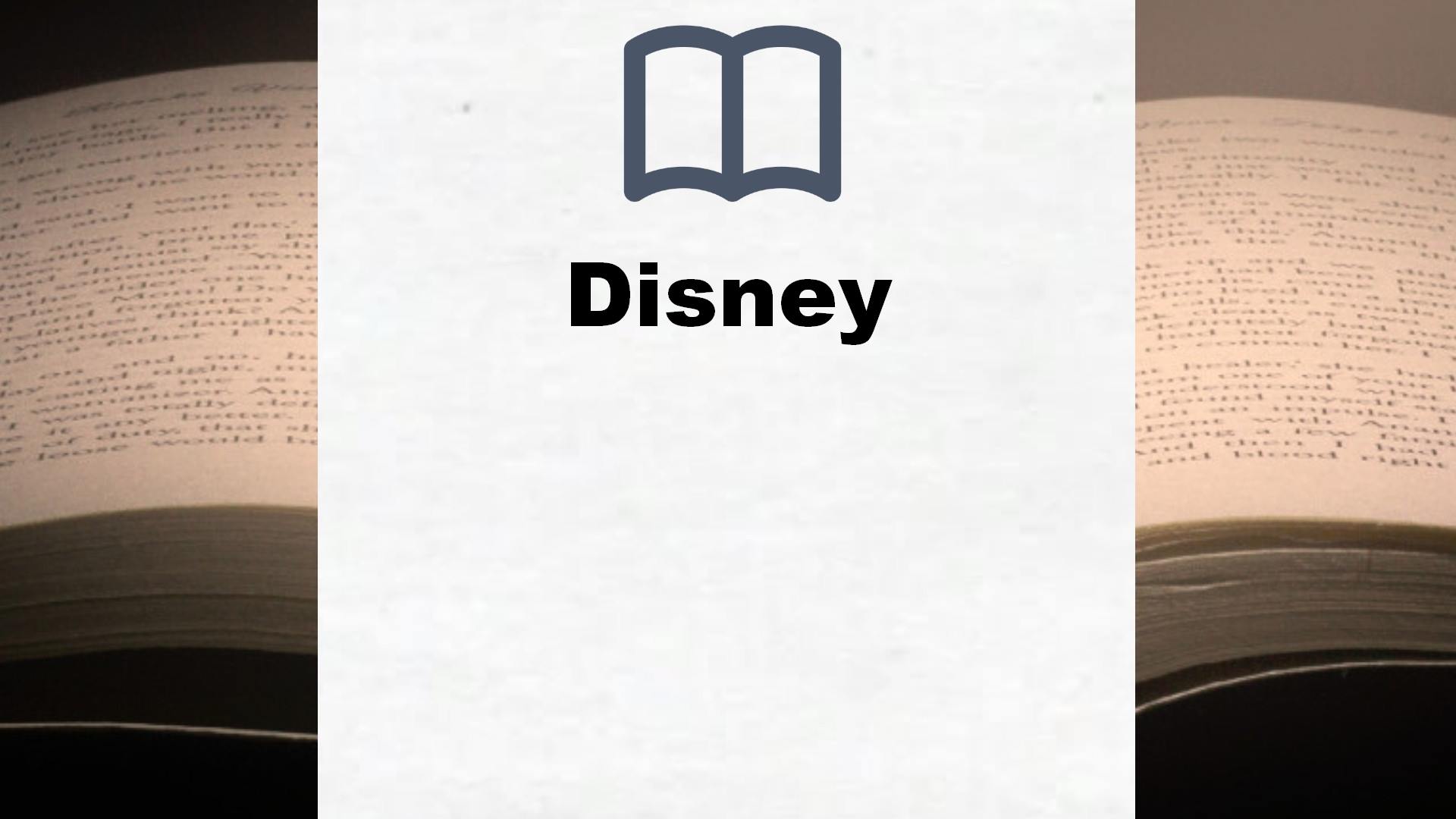 Libros Disney