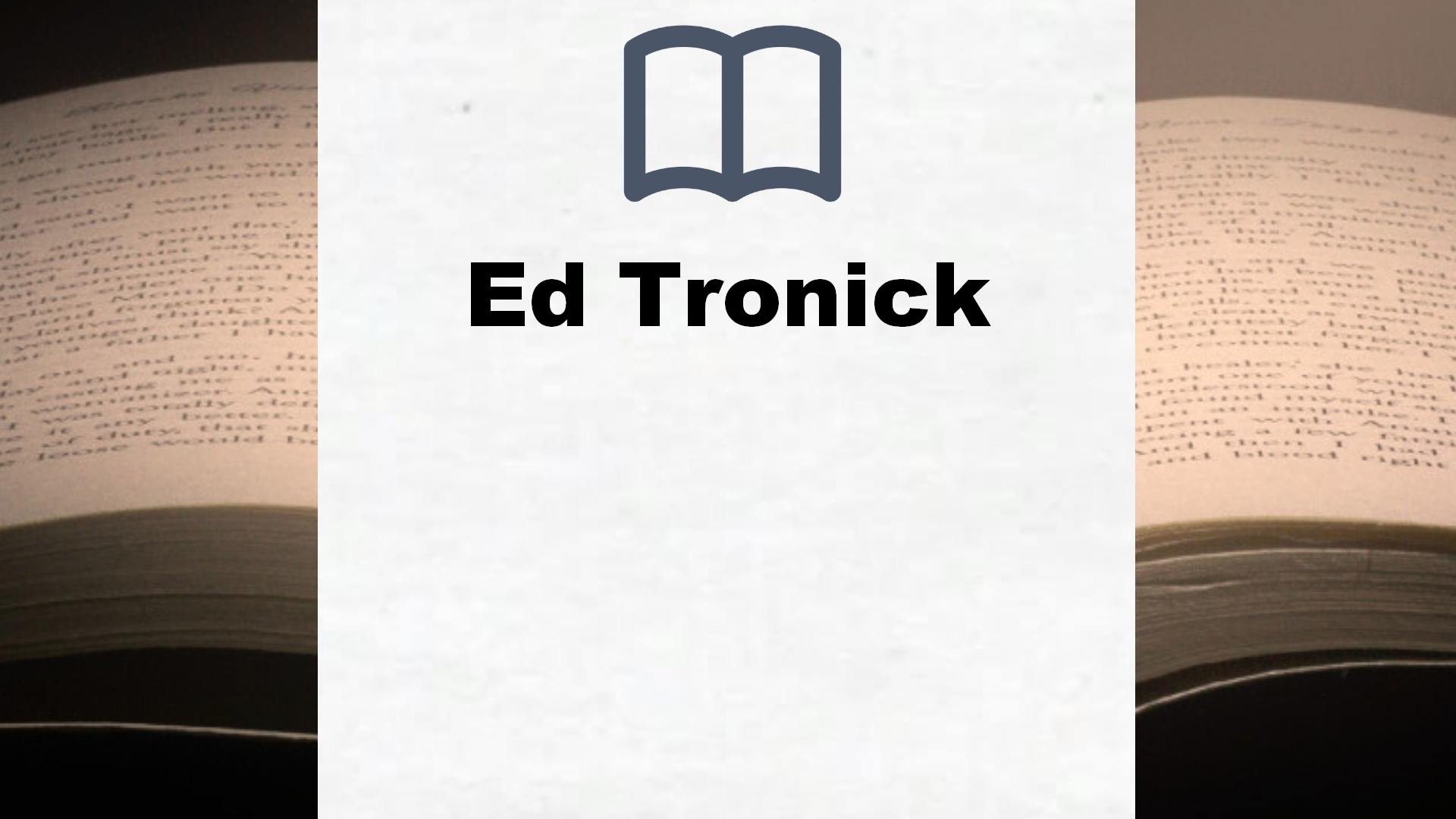 Libros Ed Tronick