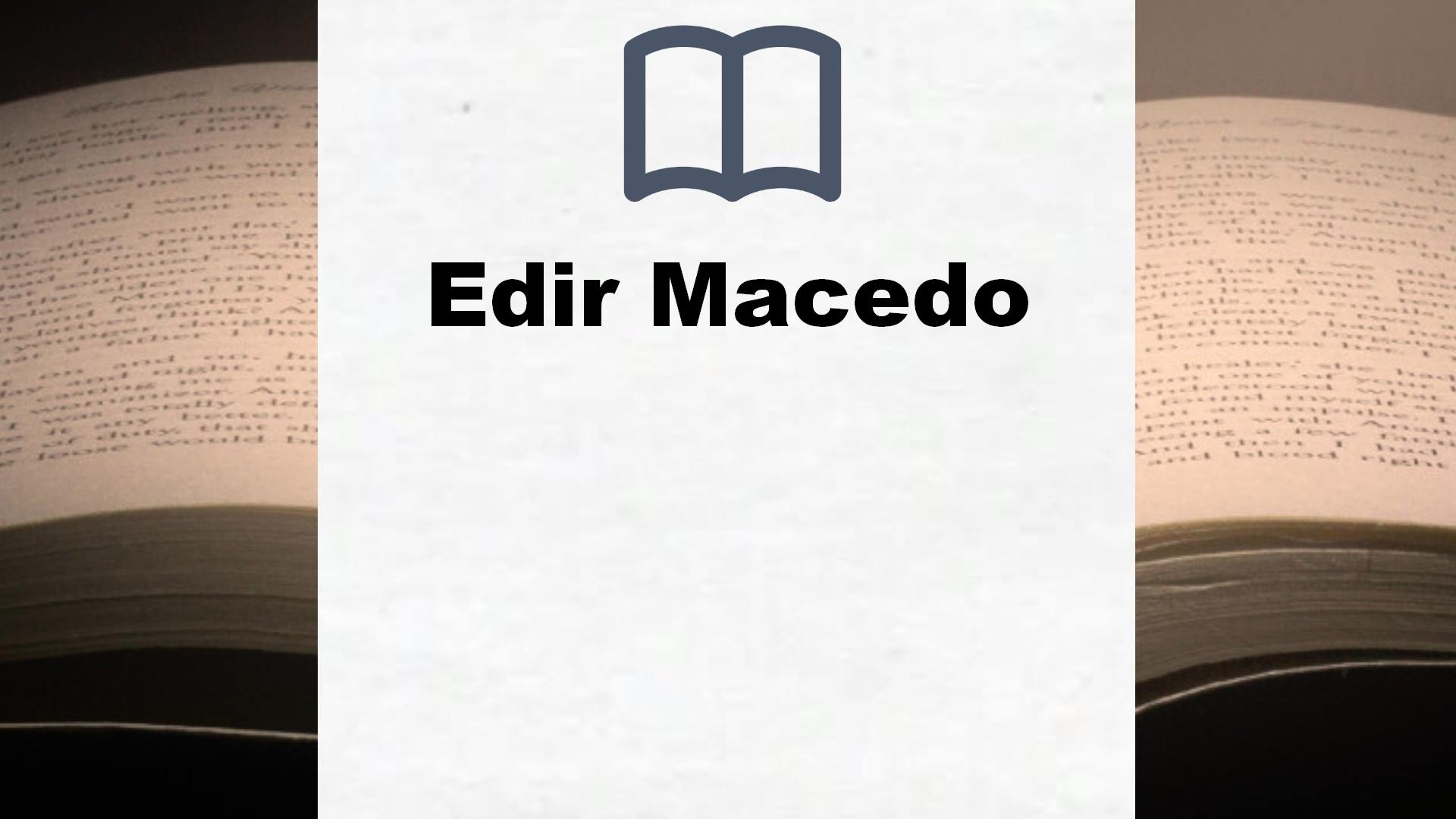 Libros Edir Macedo