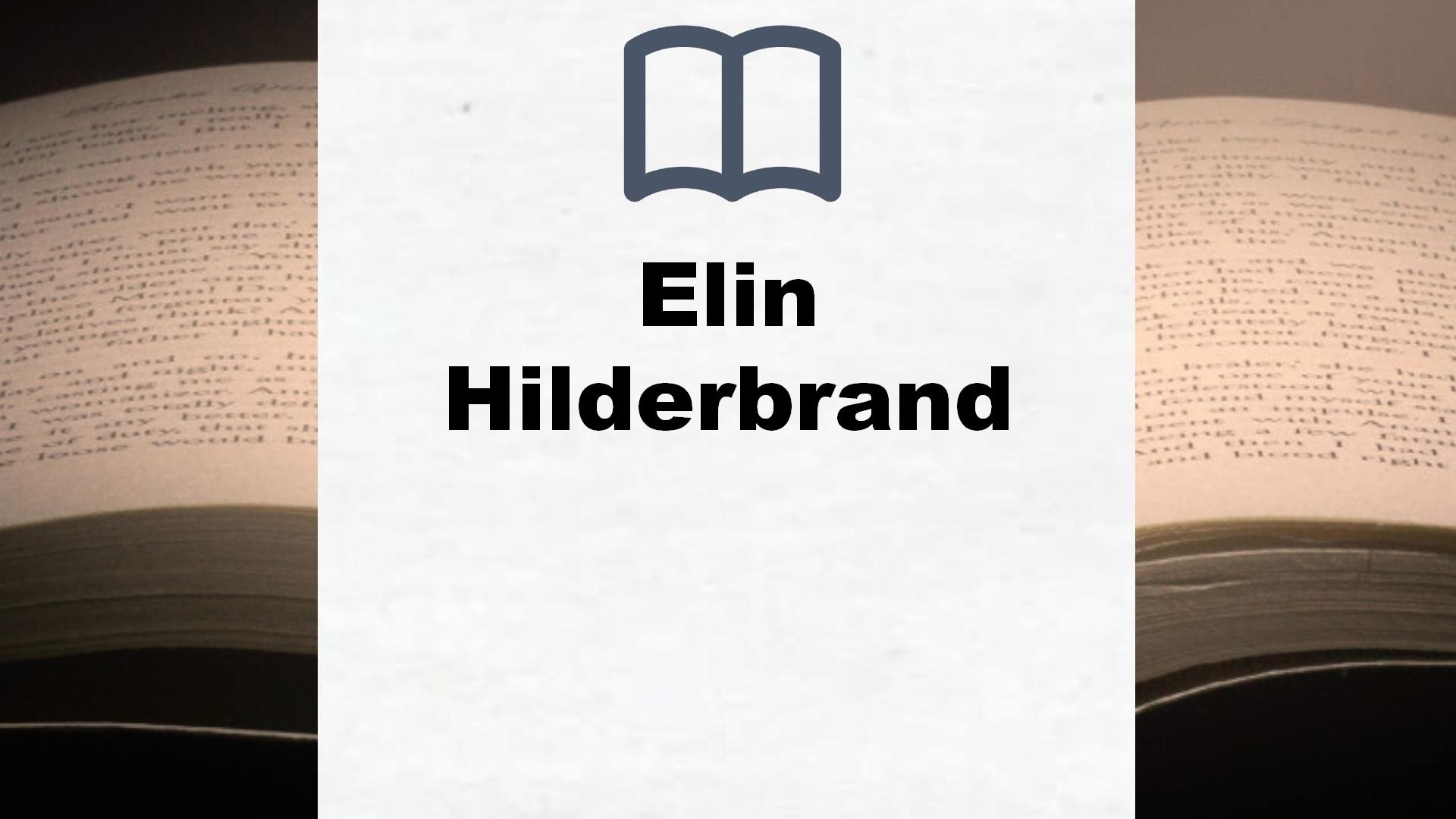 Libros Elin Hilderbrand
