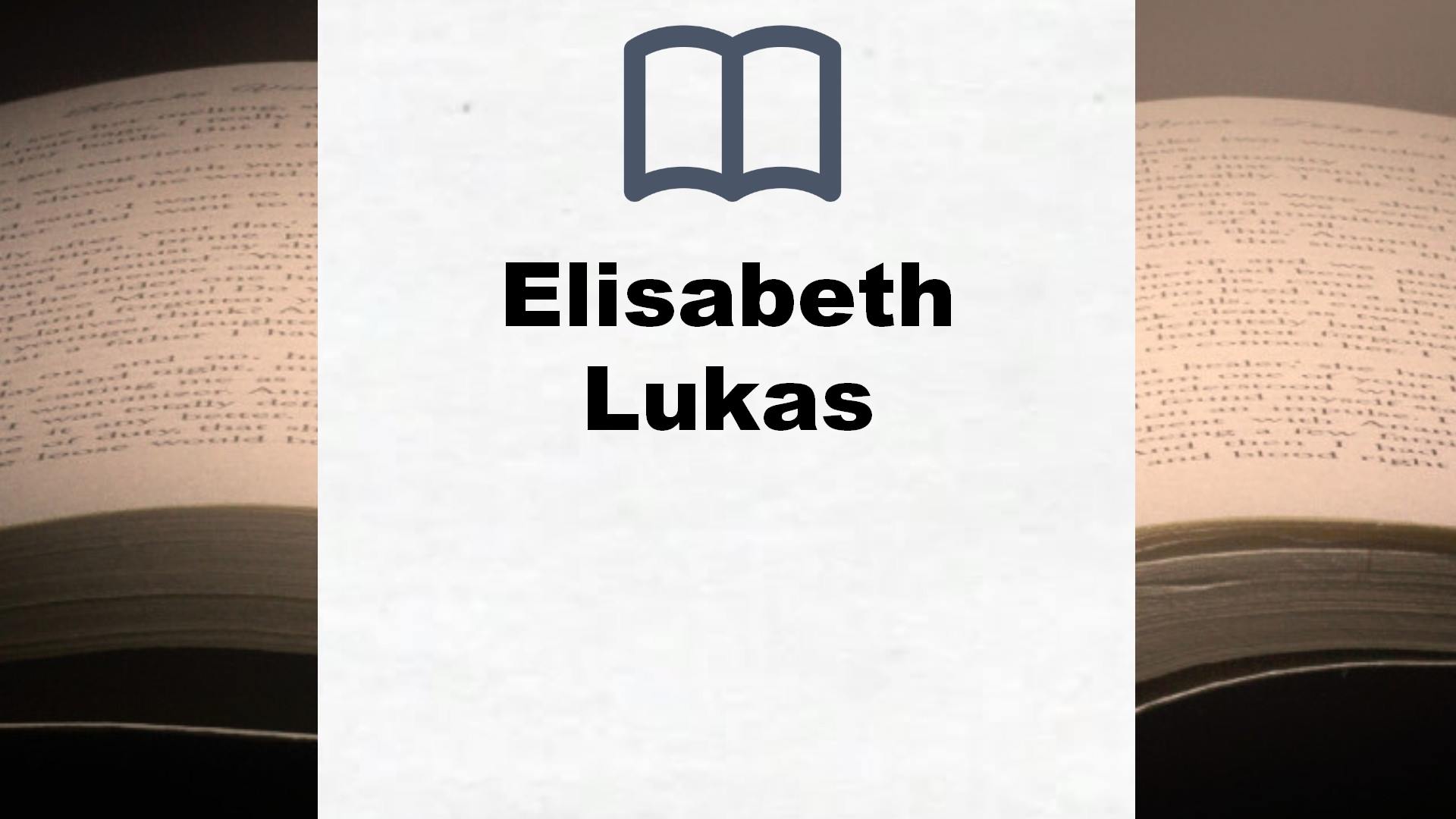 Libros Elisabeth Lukas