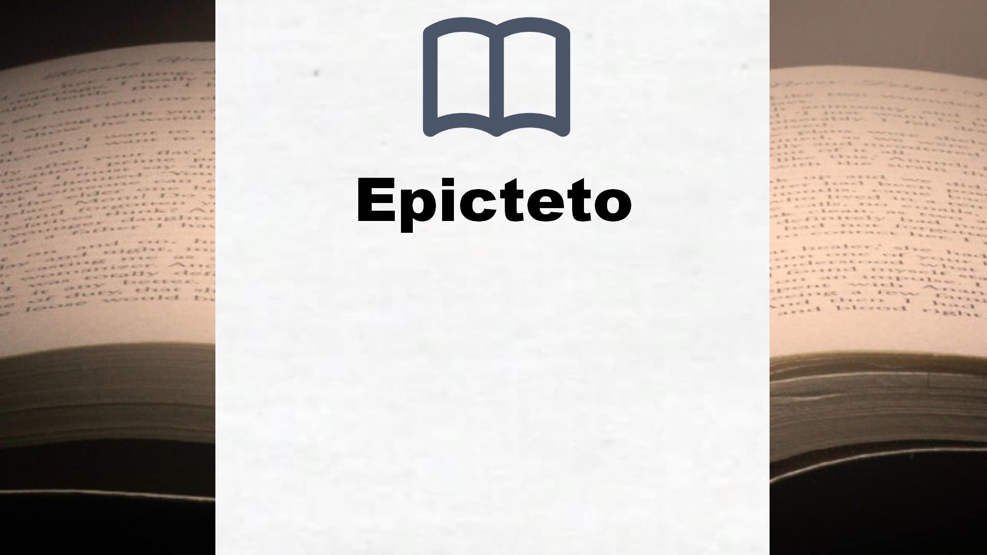 Libros Epicteto