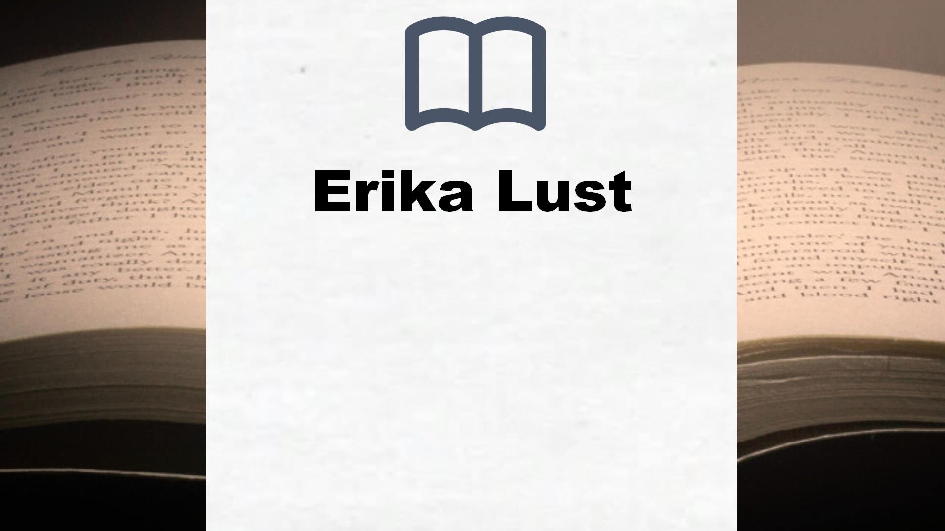 Libros Erika Lust