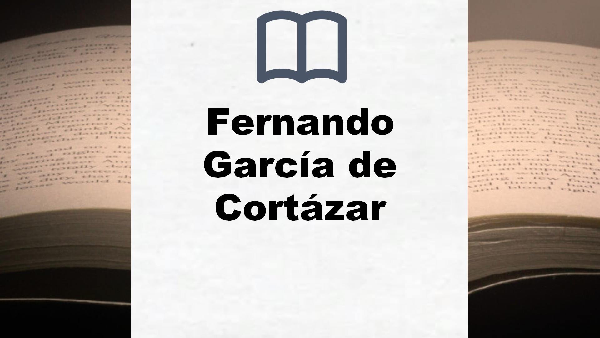 Libros Fernando García de Cortázar