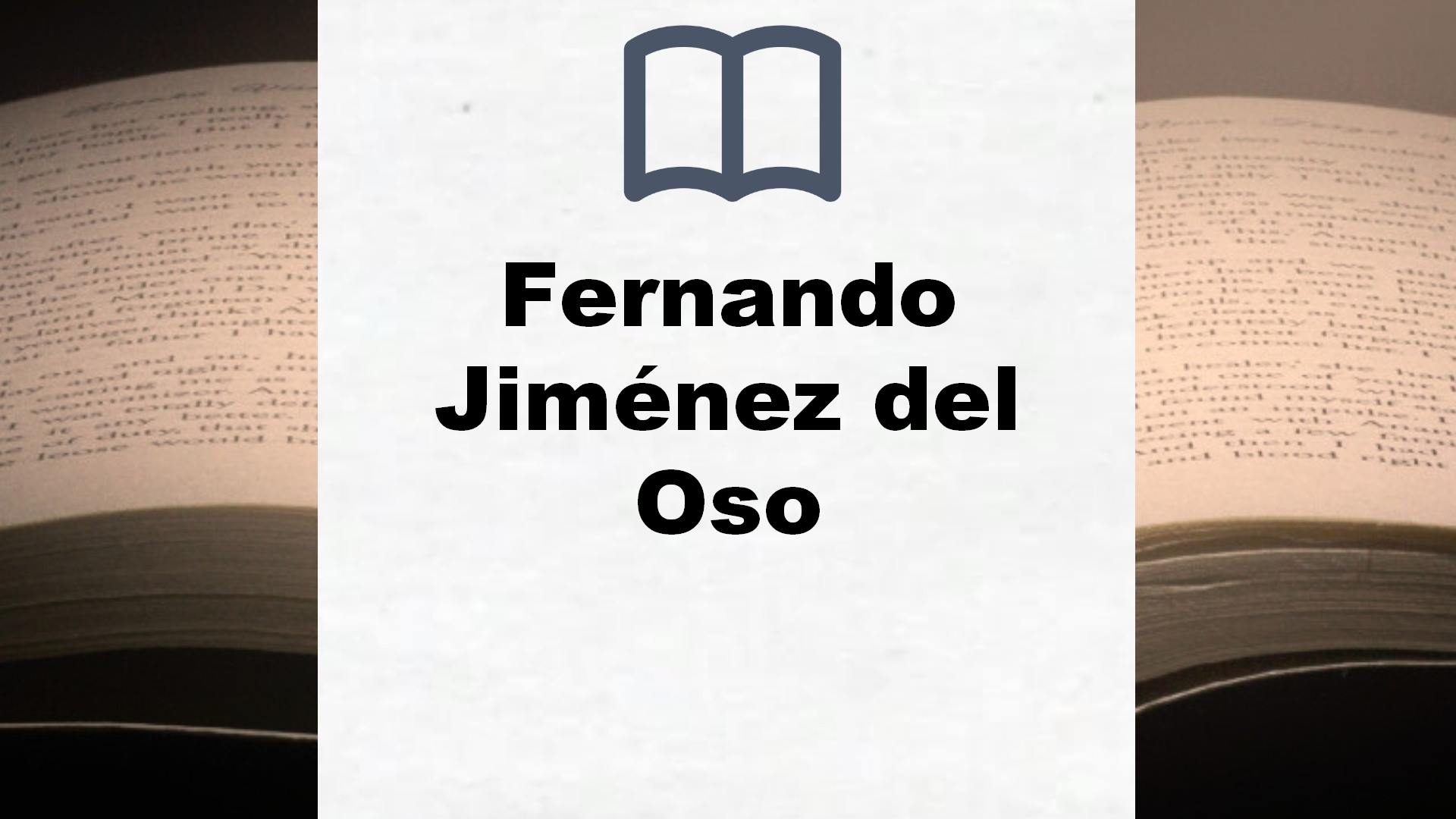 Libros Fernando Jiménez del Oso