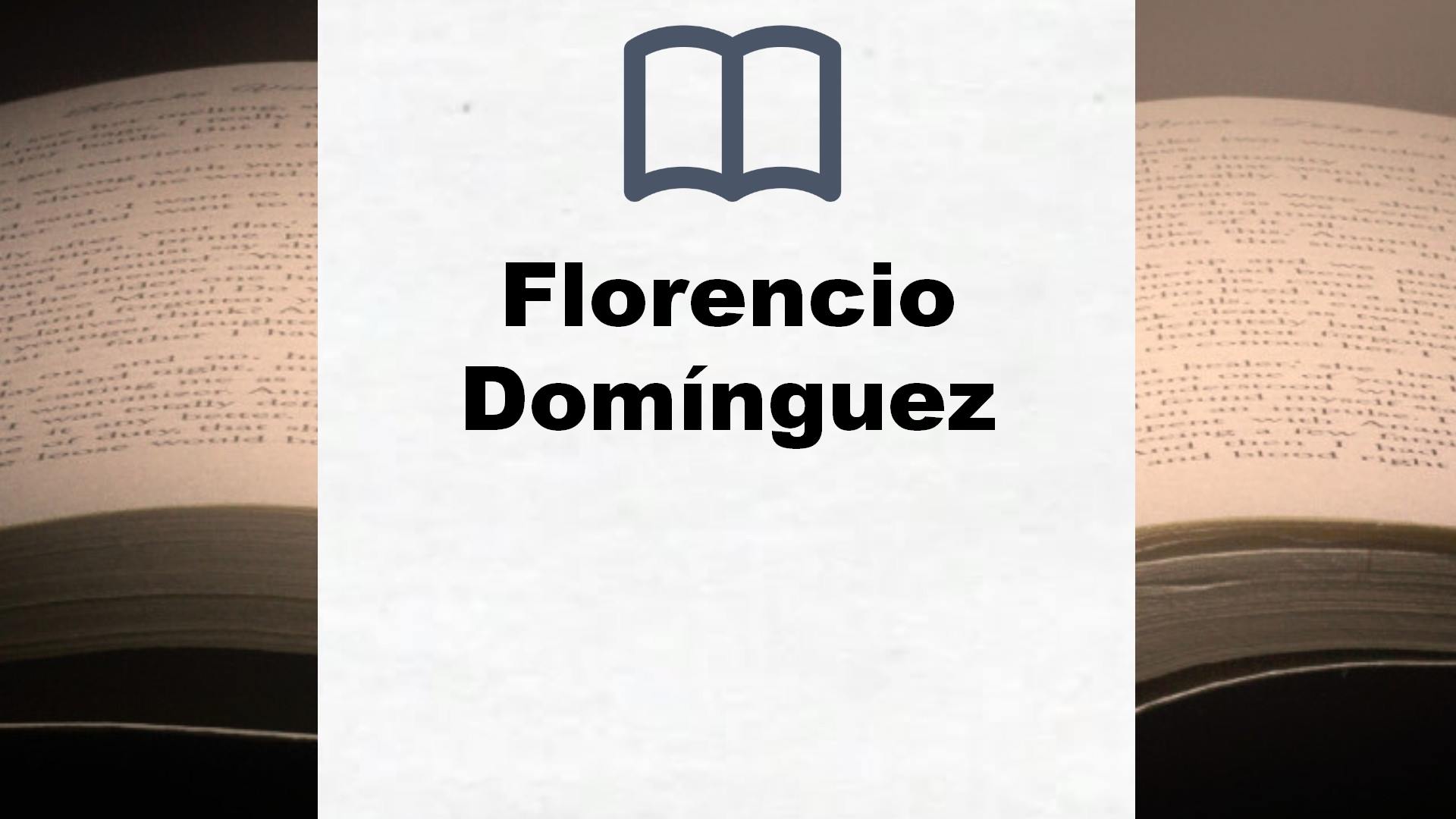 Libros Florencio Domínguez