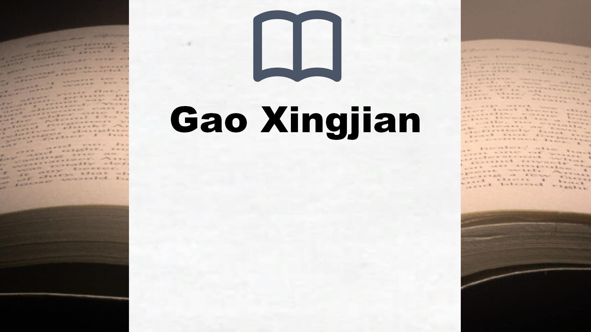 Libros Gao Xingjian