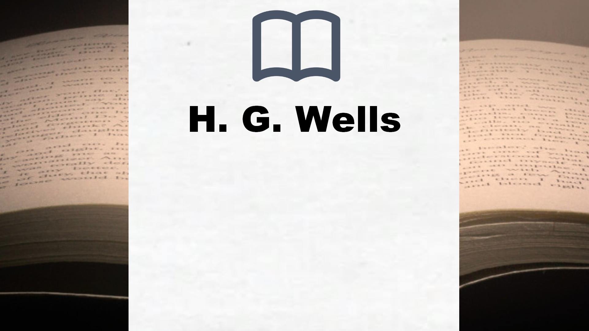 Libros H. G. Wells