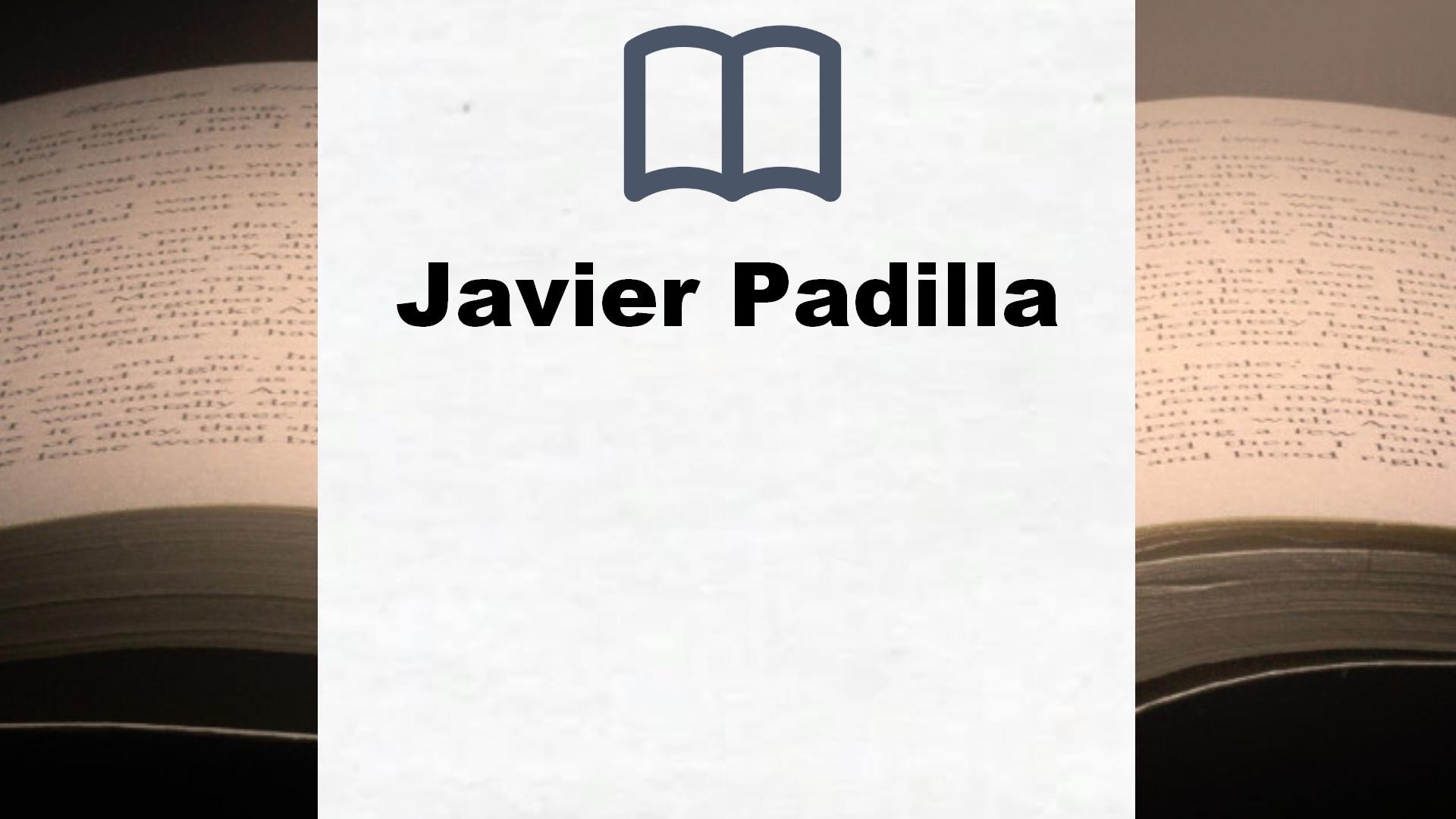 Libros Javier Padilla
