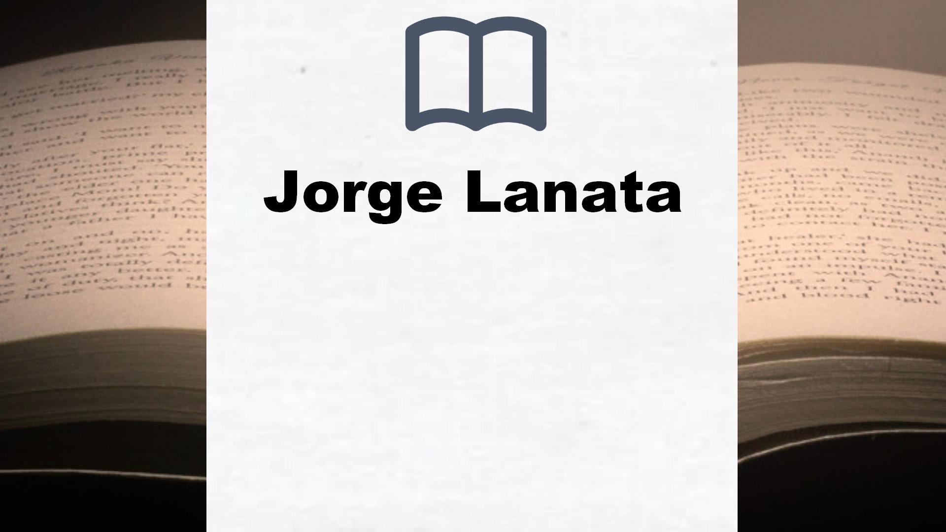 Libros Jorge Lanata
