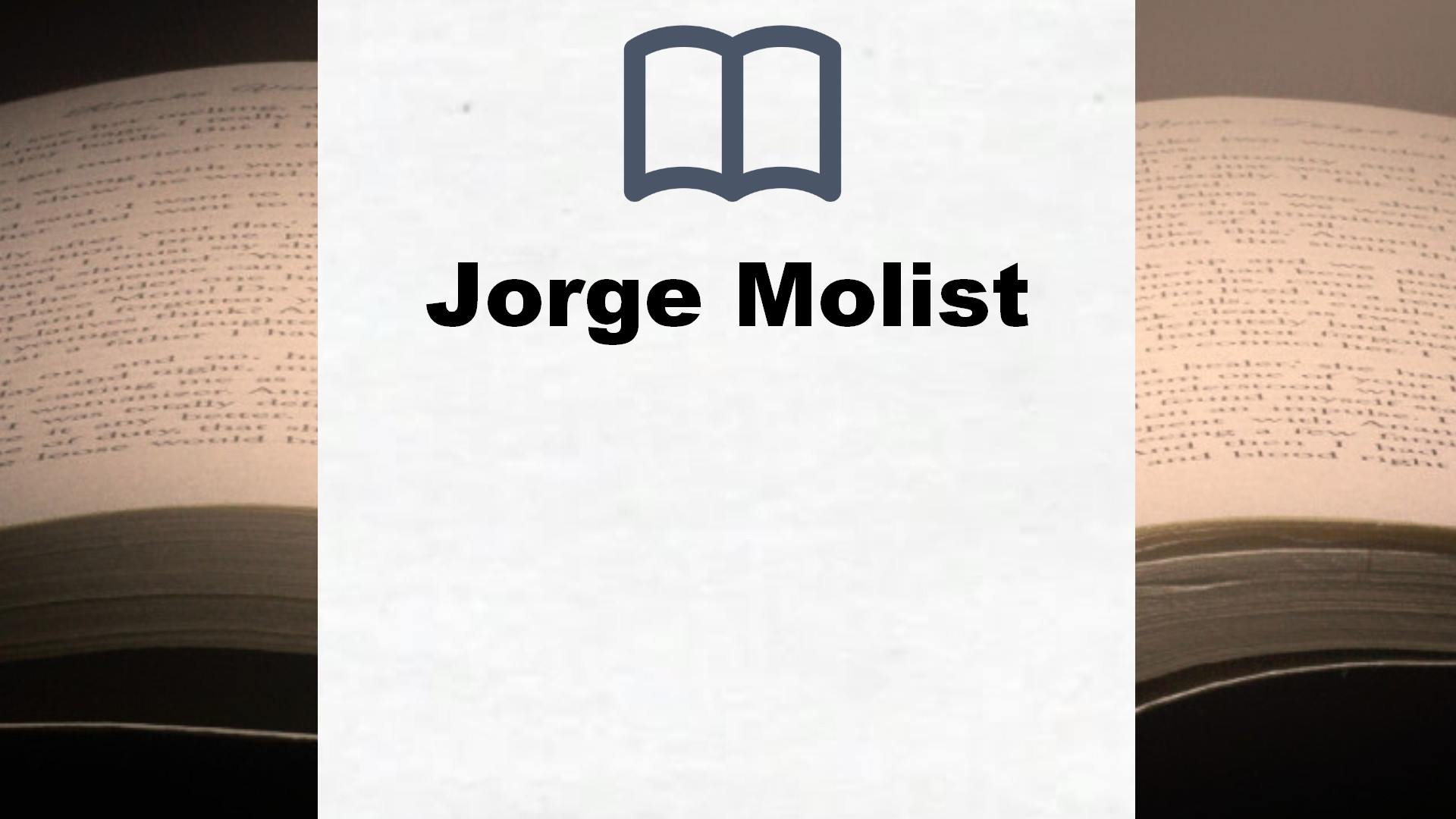 Libros Jorge Molist
