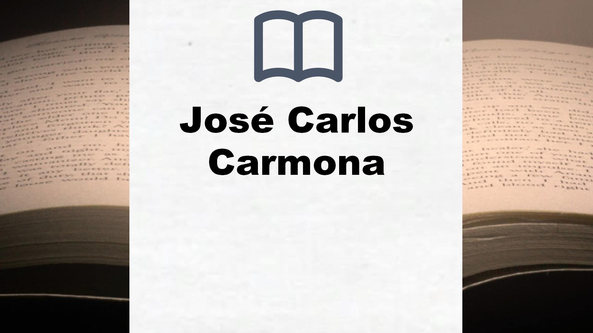 Libros José Carlos Carmona
