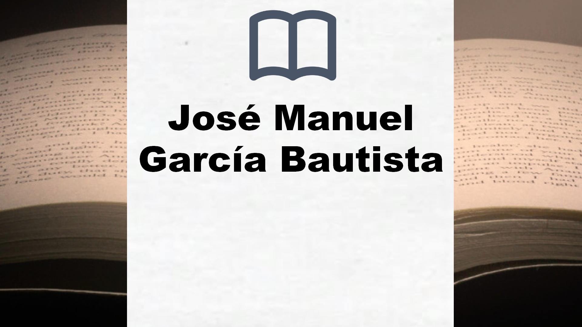 Libros José Manuel García Bautista