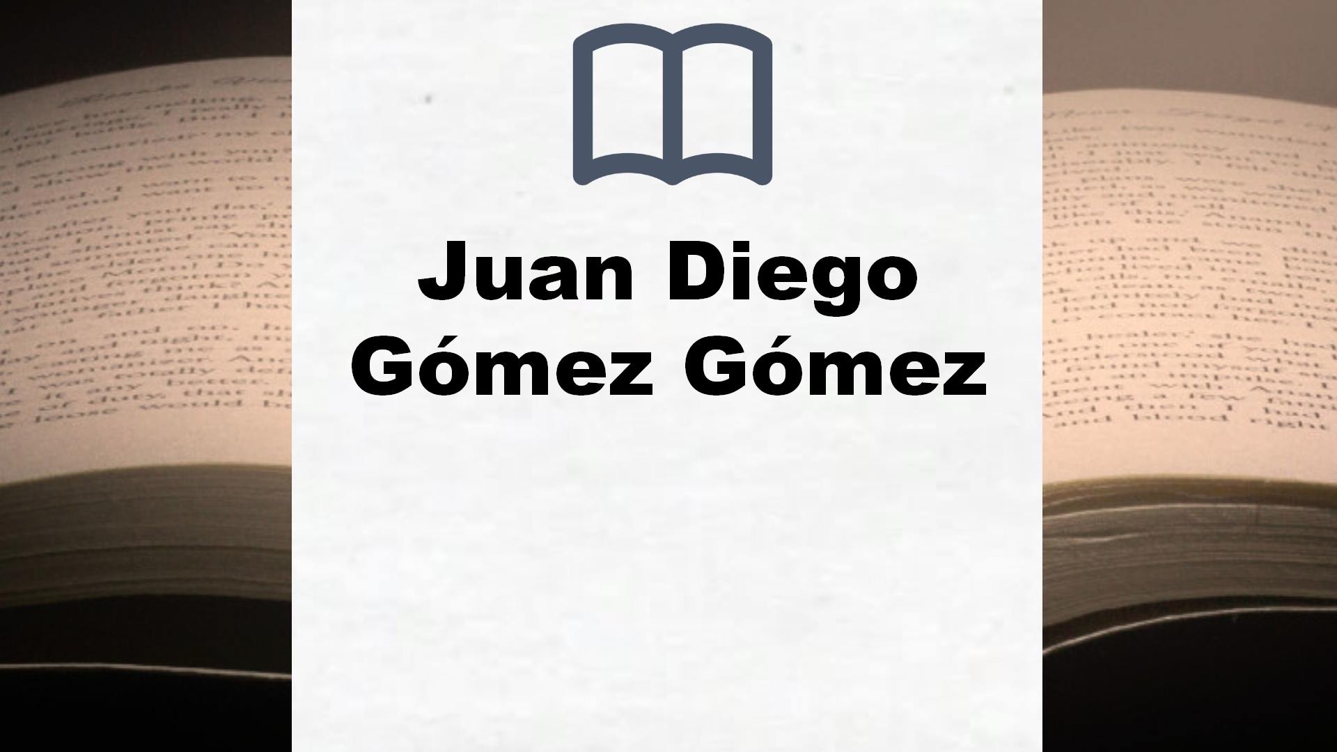 Libros Juan Diego Gómez Gómez