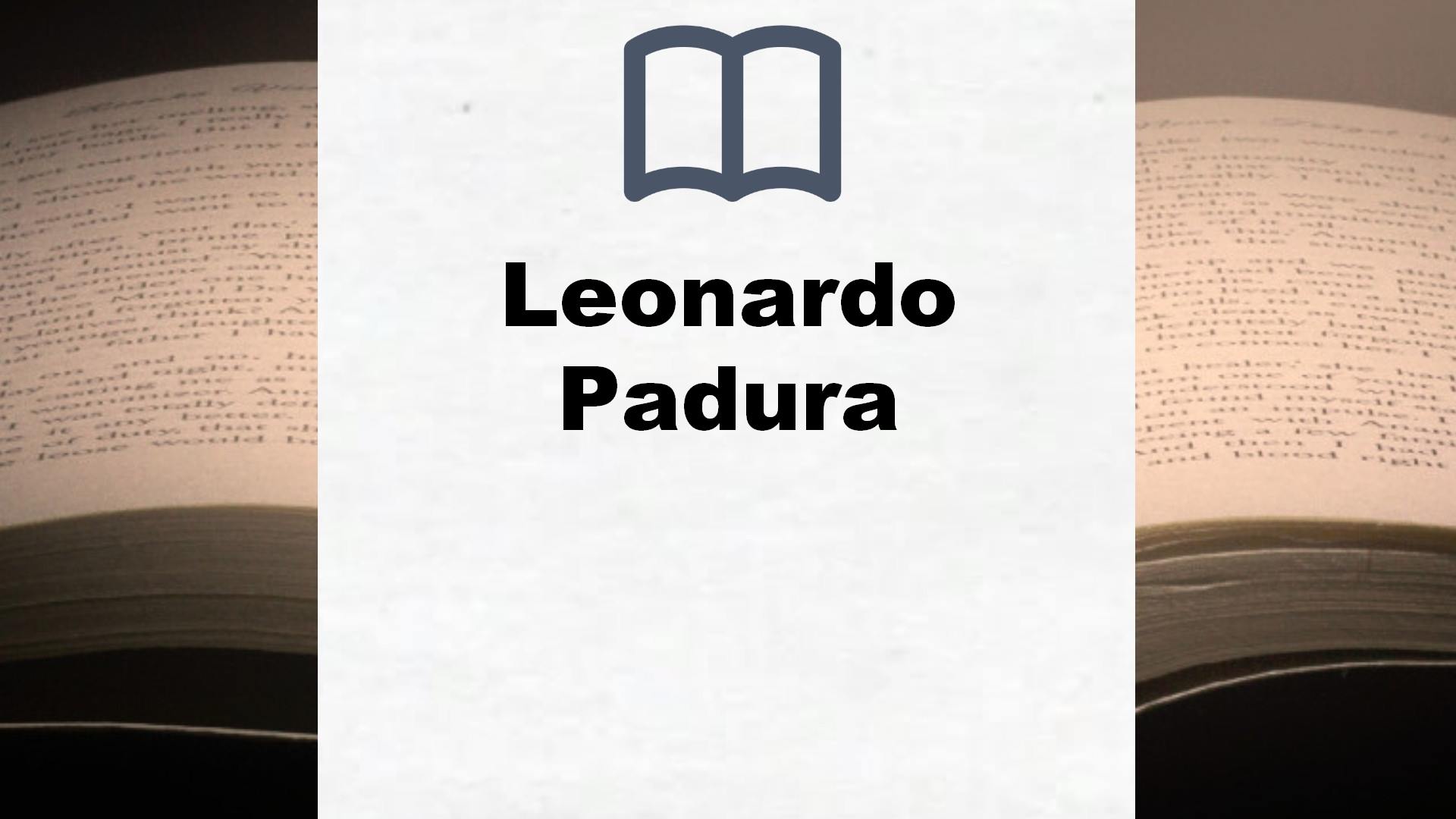 Libros Leonardo Padura