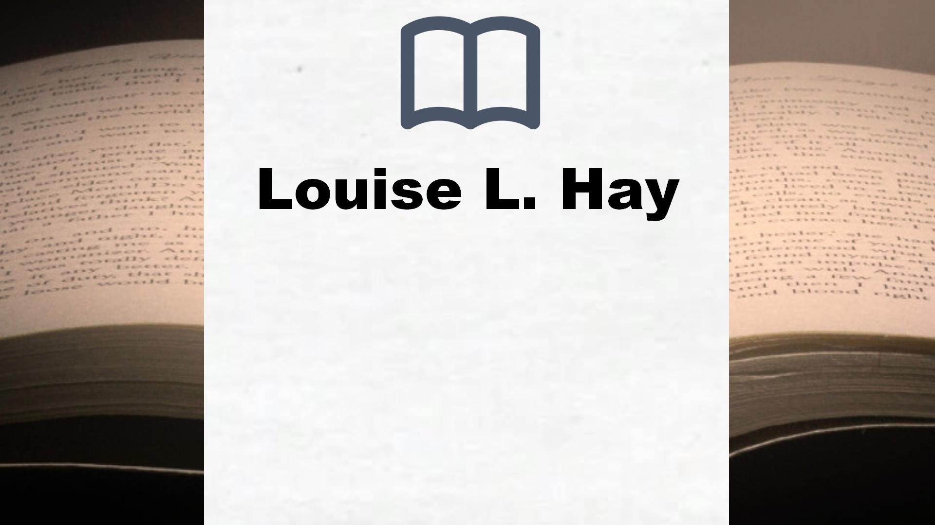 Libros Louise L. Hay
