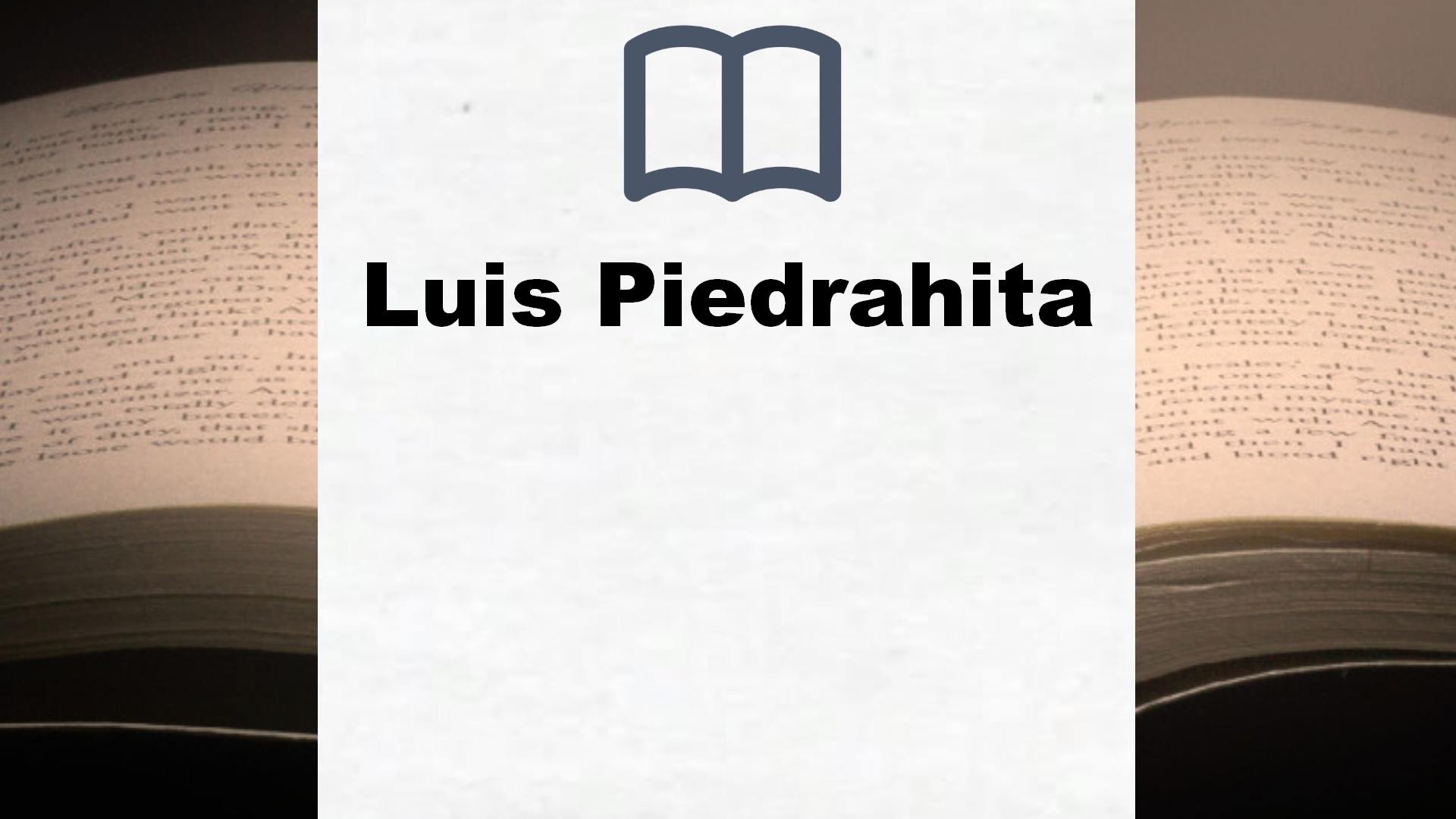 Libros Luis Piedrahita