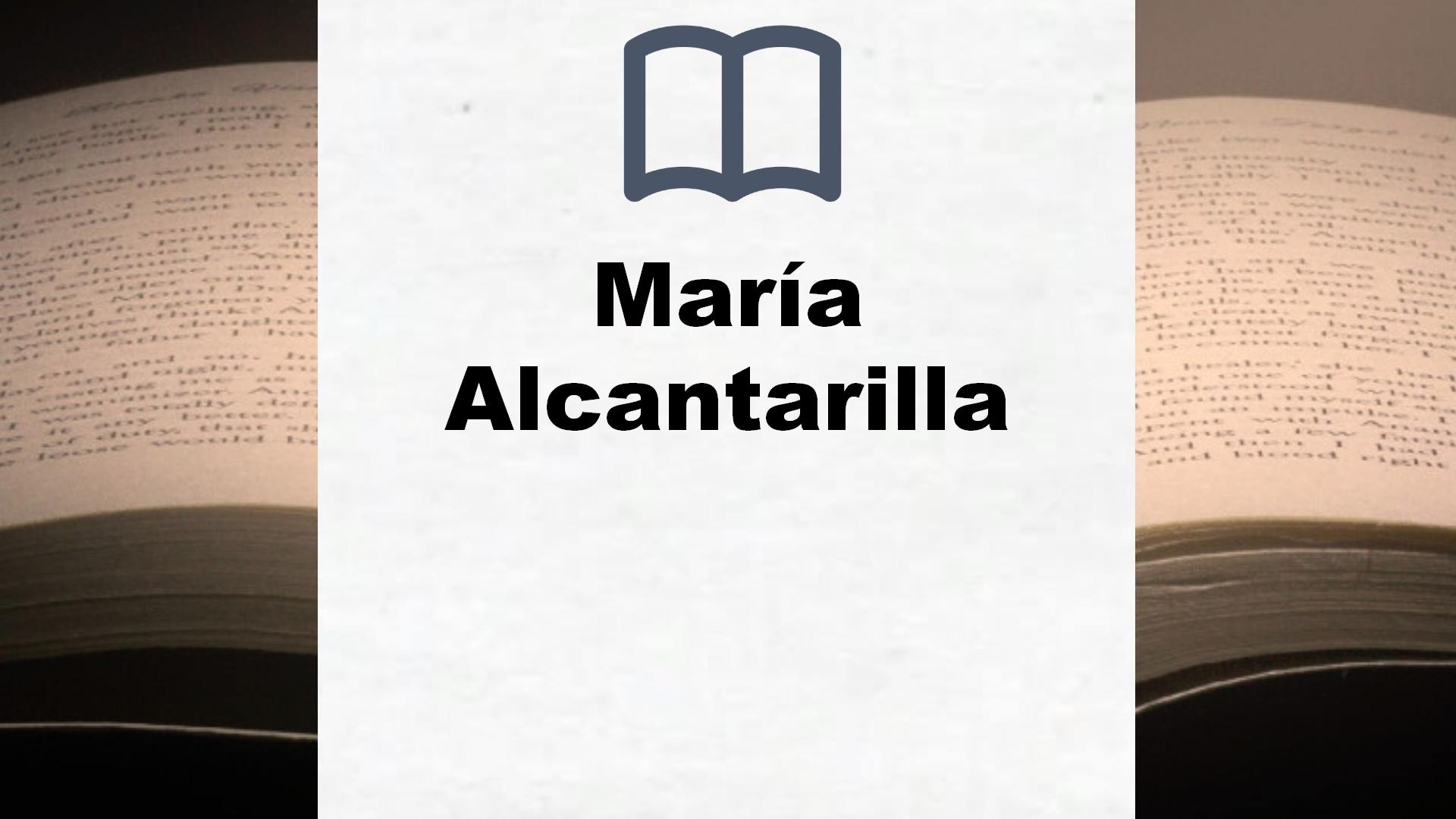Libros María Alcantarilla