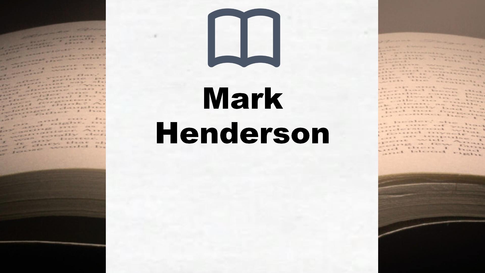 Libros Mark Henderson