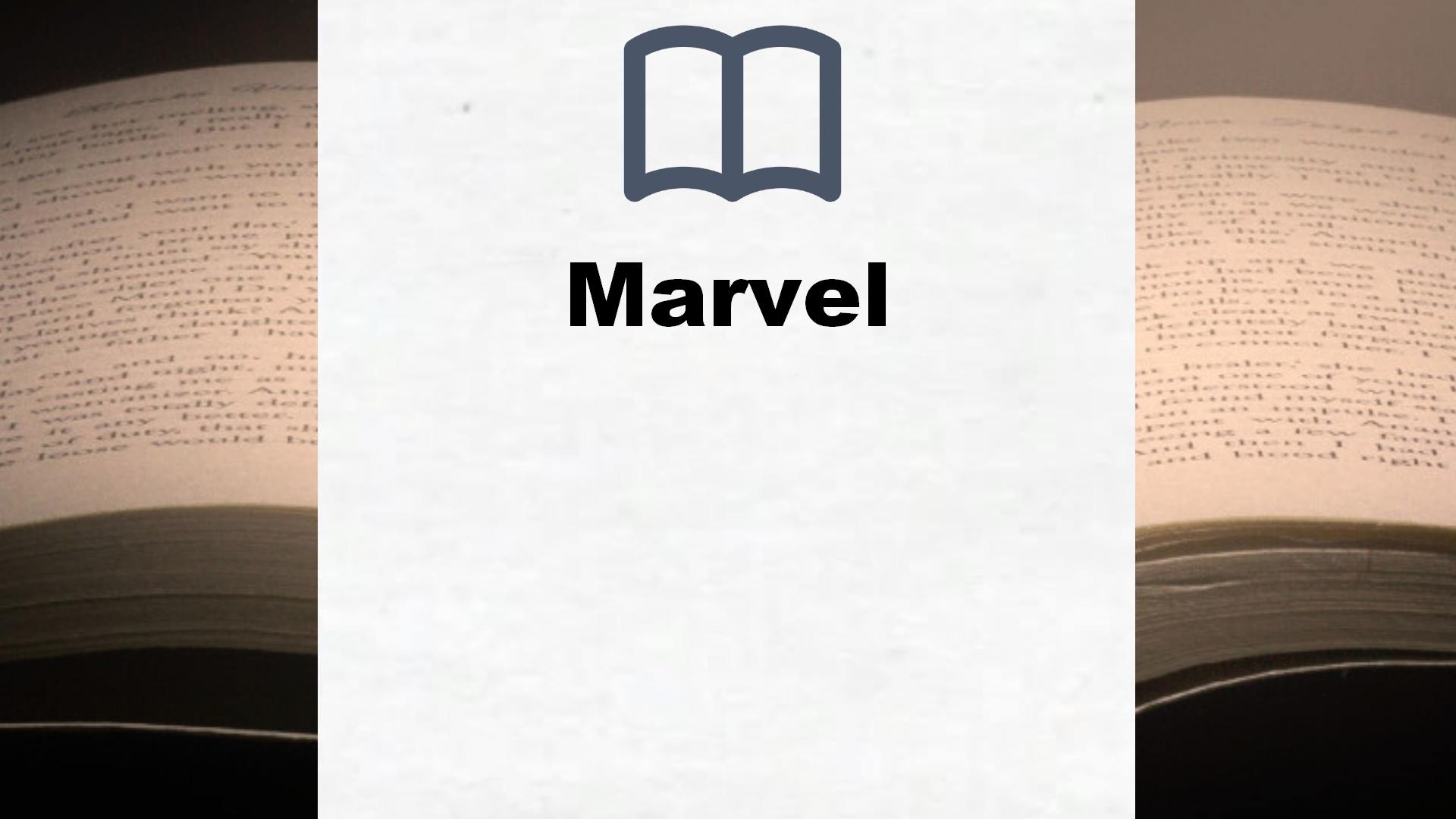 Libros Marvel