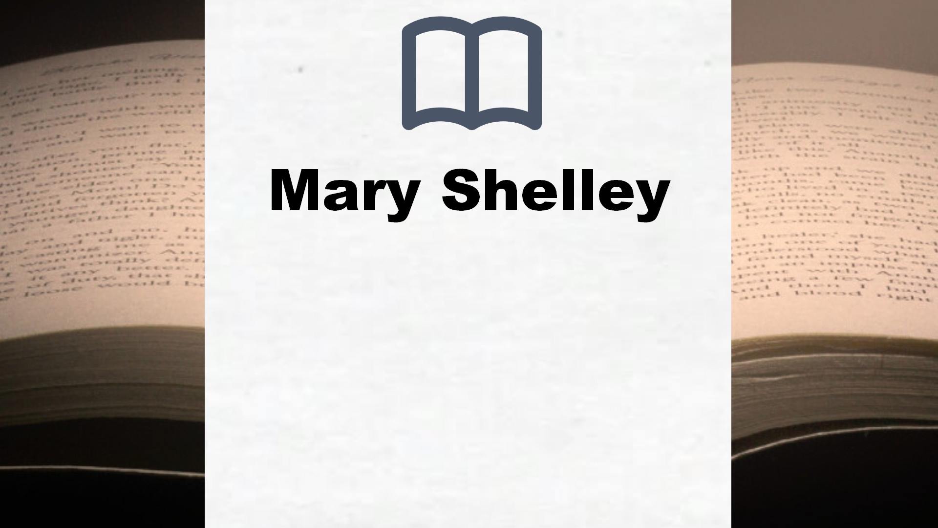 Libros Mary Shelley