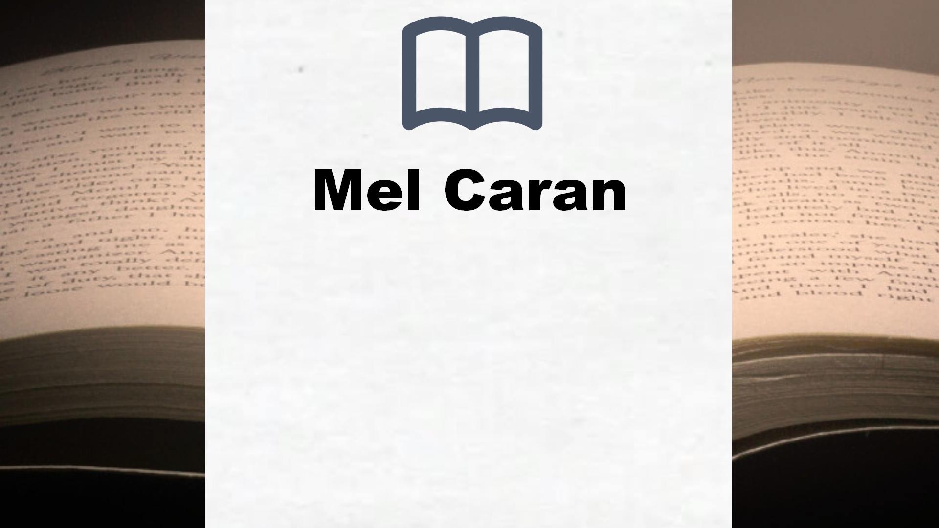 Libros Mel Caran