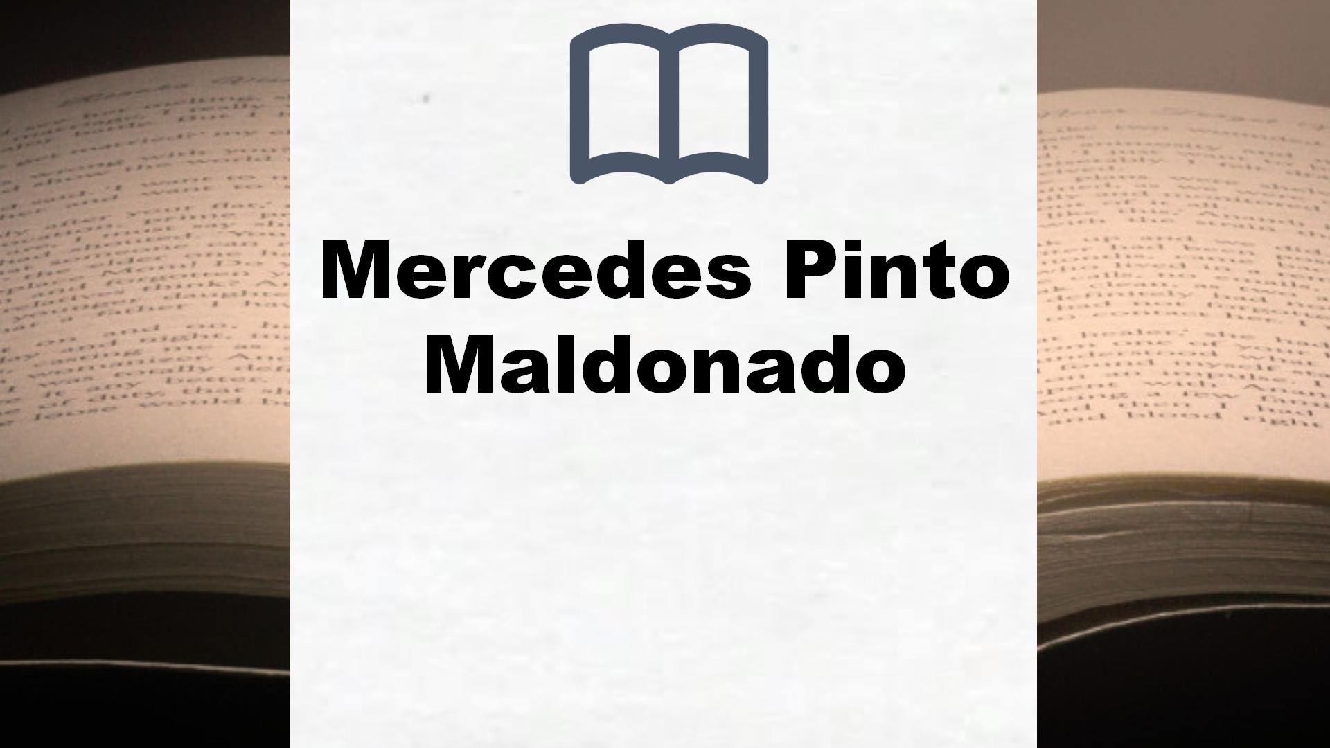 Libros Mercedes Pinto Maldonado