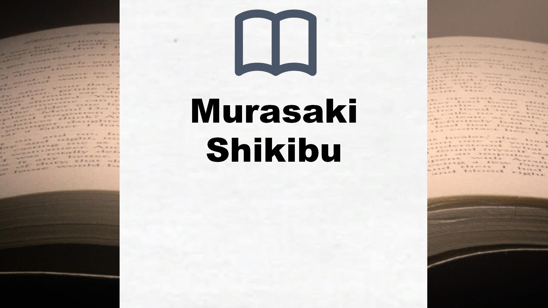 Libros Murasaki Shikibu