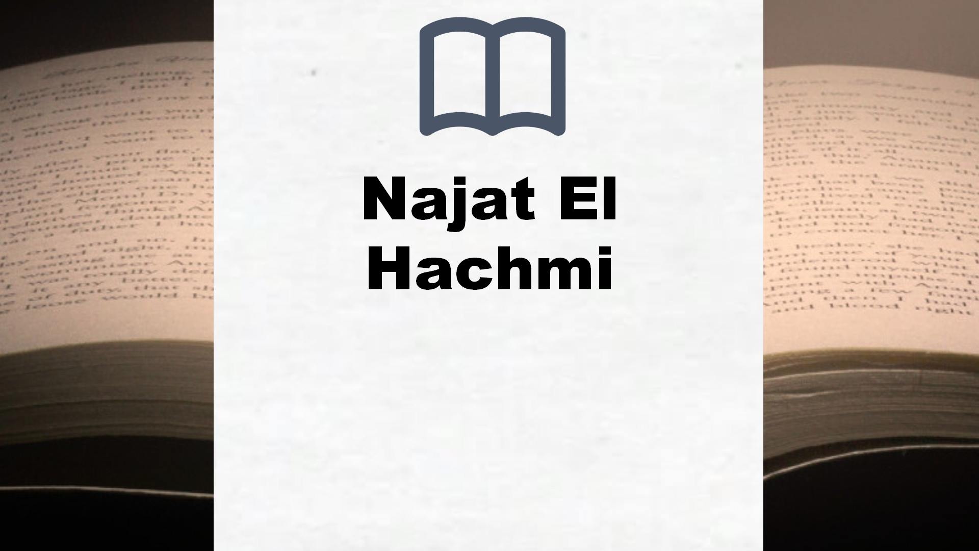 Libros Najat El Hachmi