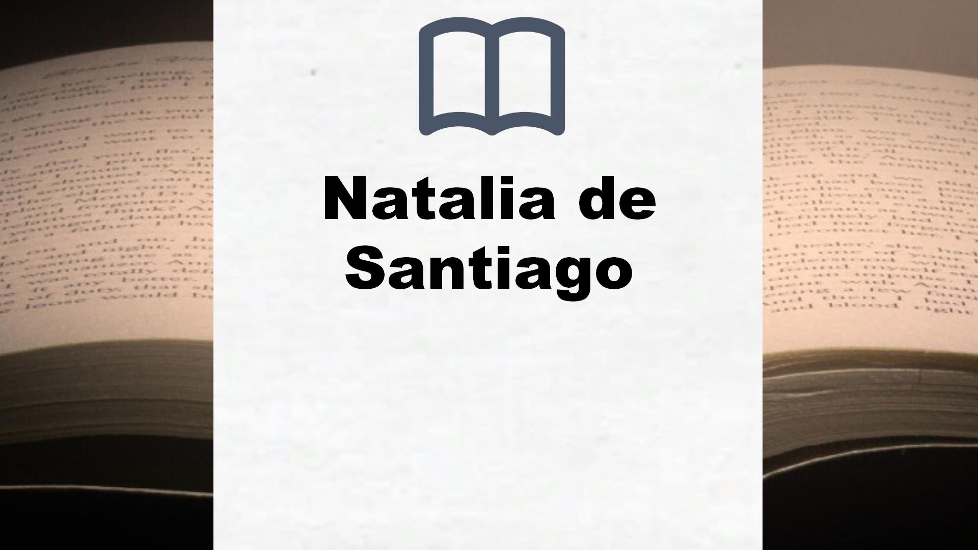 Libros Natalia de Santiago