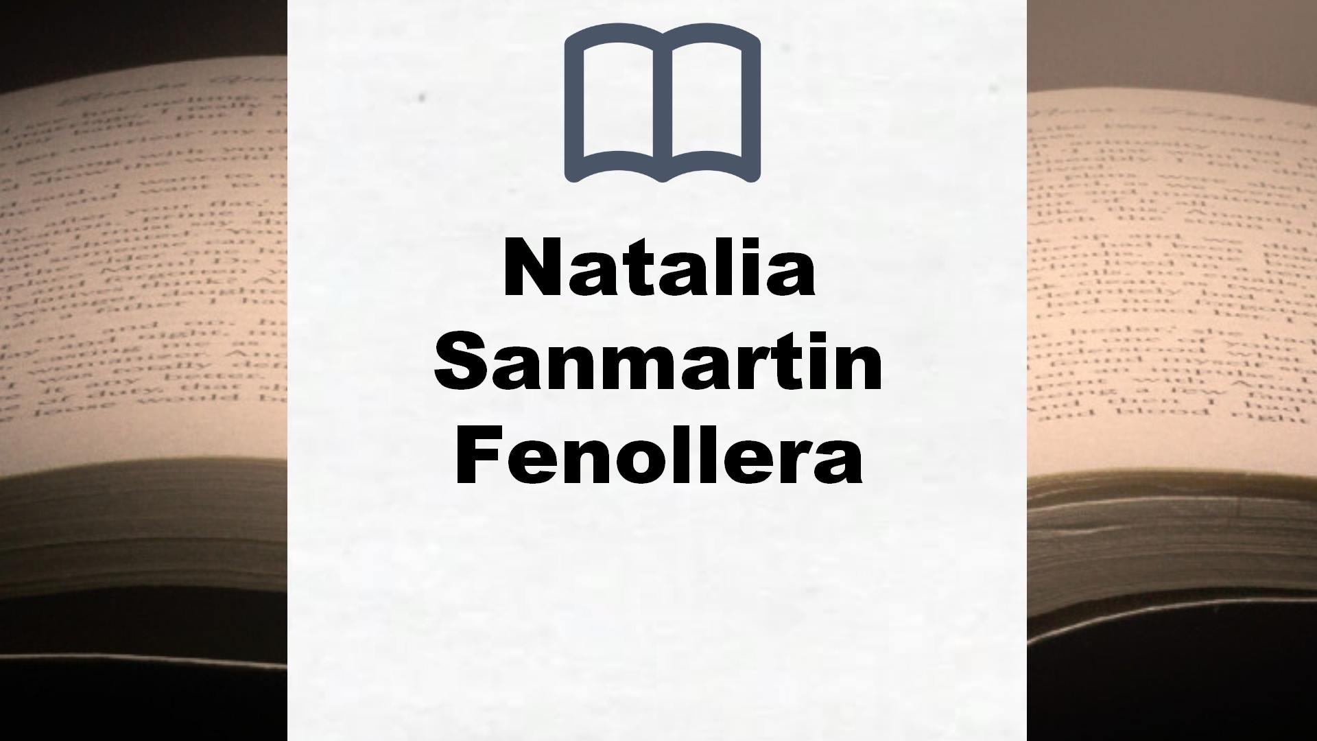 Libros Natalia Sanmartin Fenollera