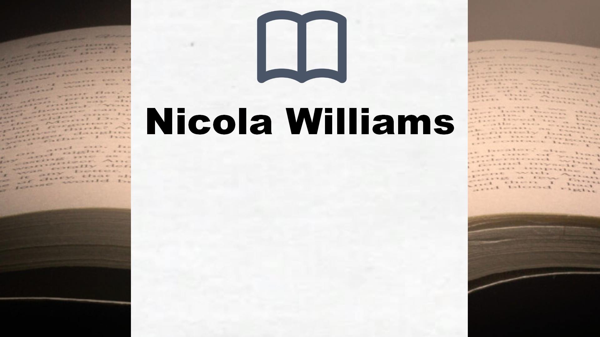 Libros Nicola Williams