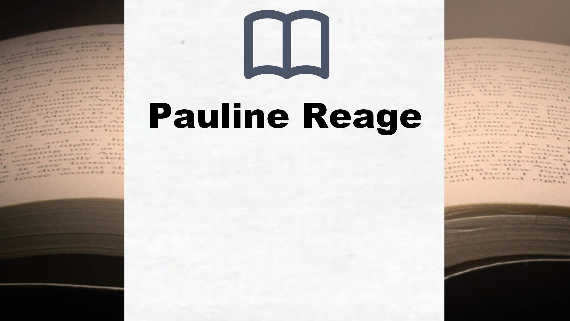 Libros Pauline Reage
