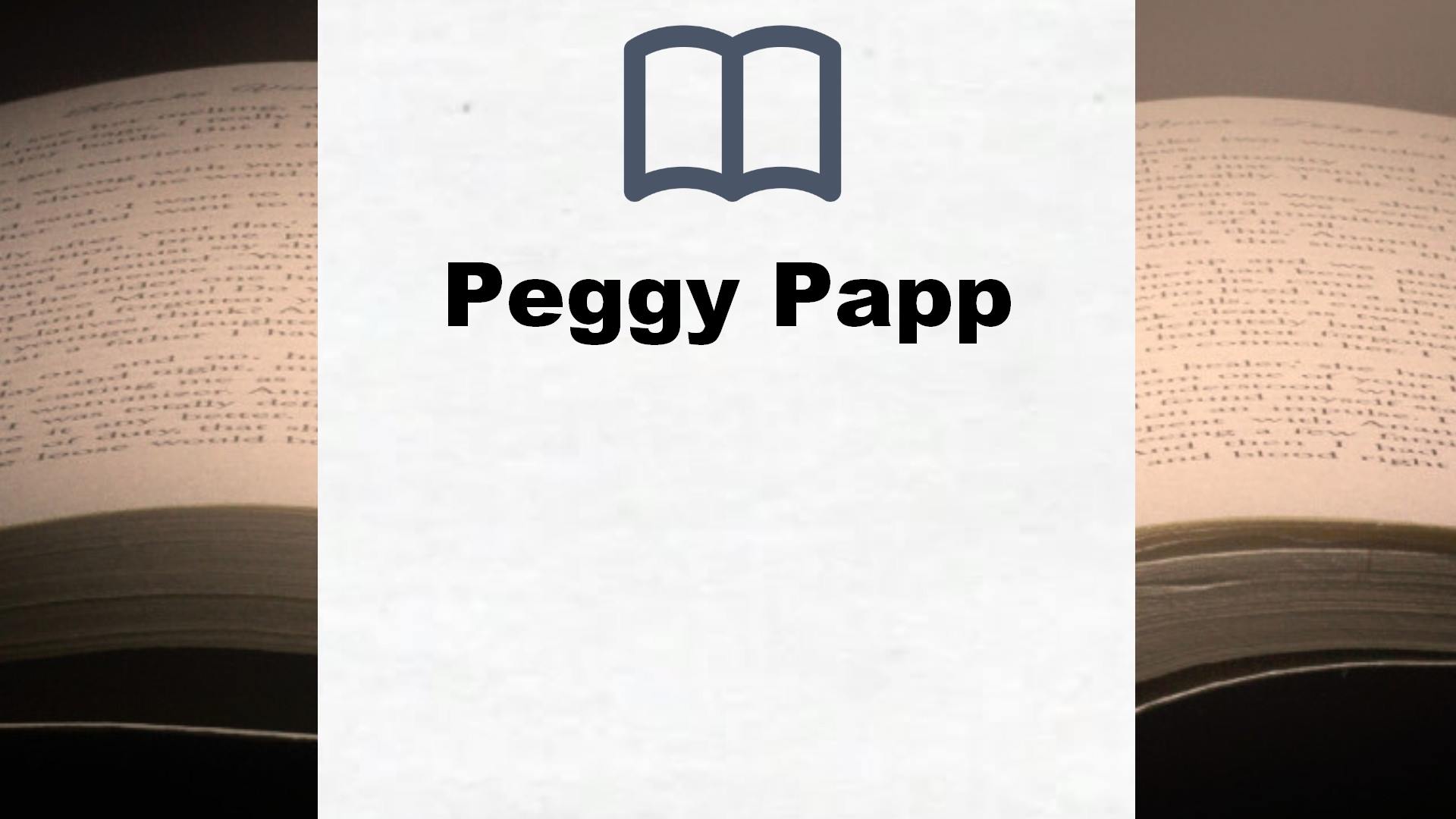 Libros Peggy Papp