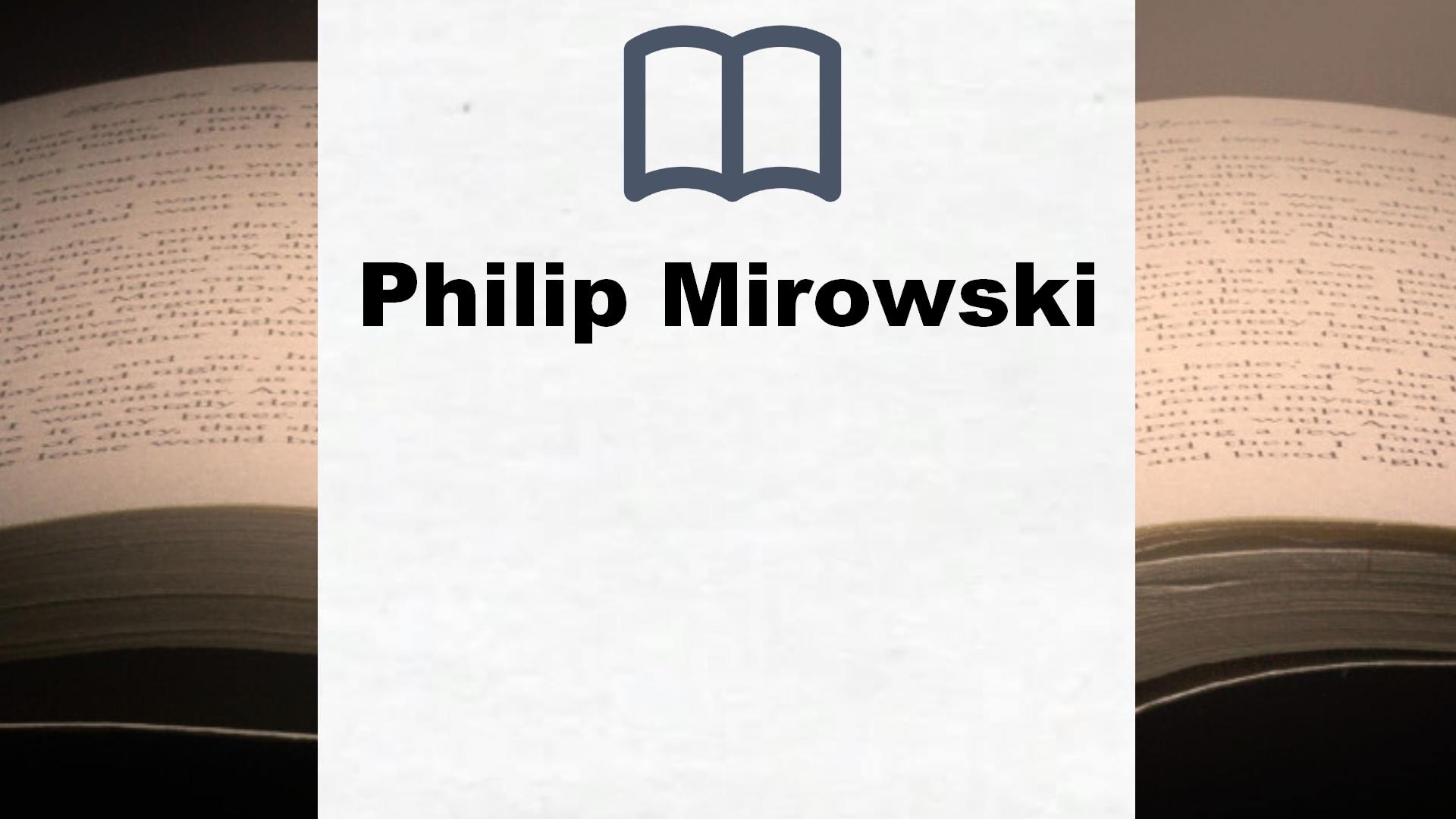 Libros Philip Mirowski