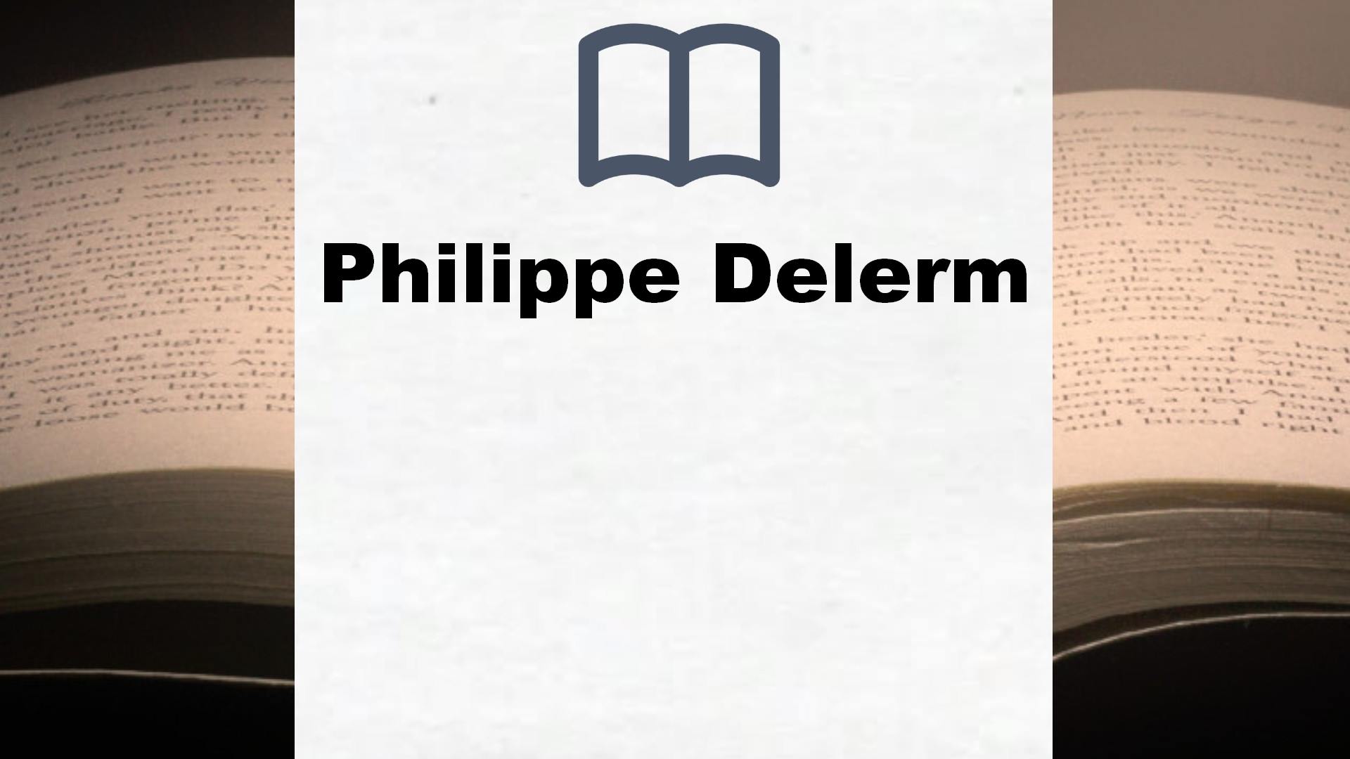 Libros Philippe Delerm